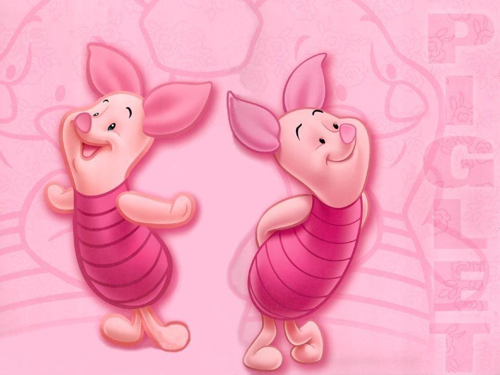 1024x768 Piglet Wallpaper