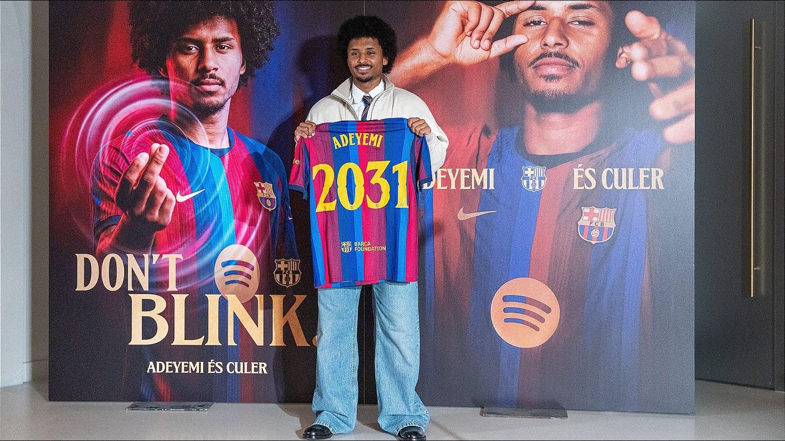 1600x900 Vodacom Soccer. News. Karim Adeyemi ready to battle Lamine Yamal for Barcelona starting spot