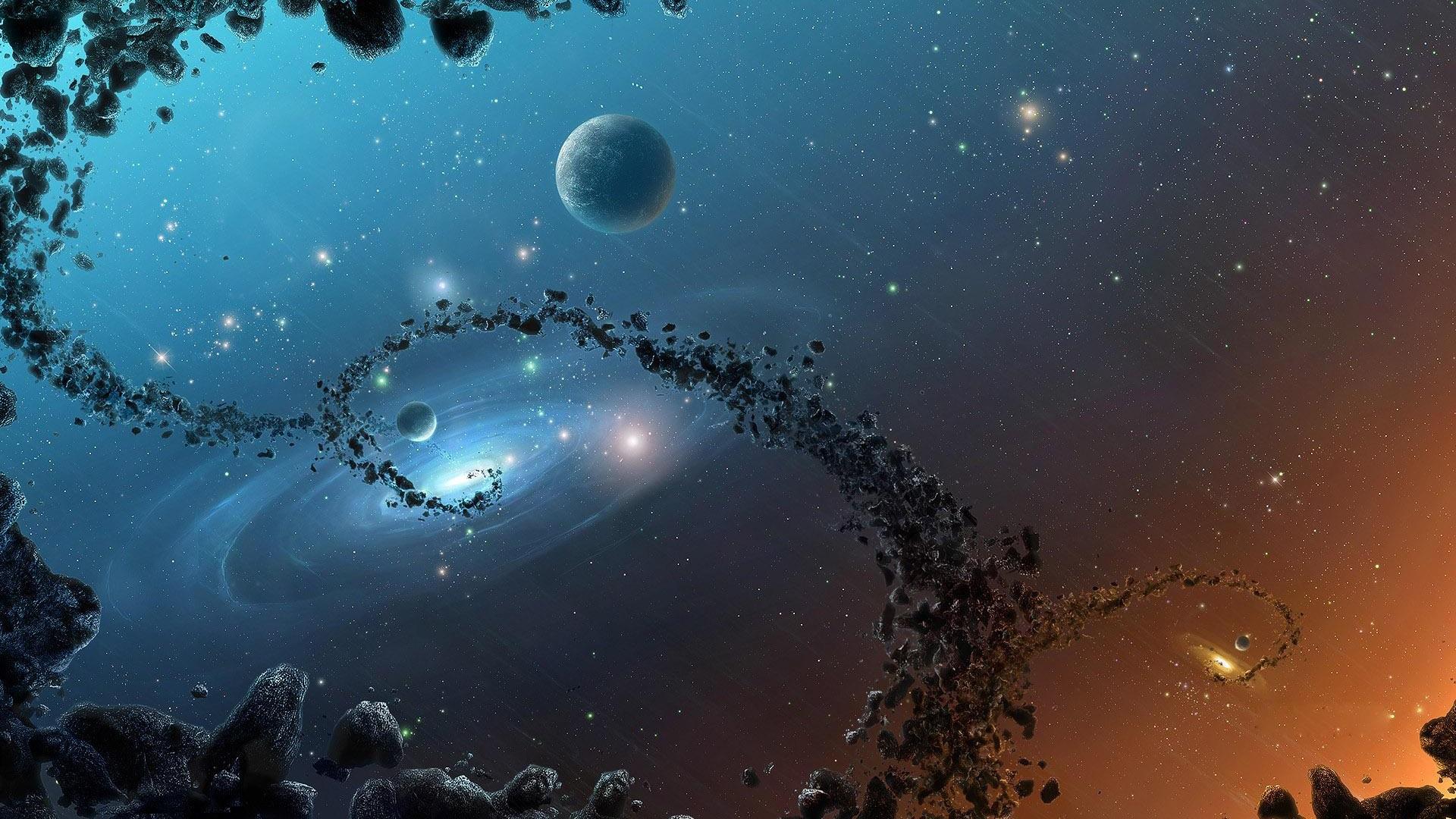 1920x1080 Strange Outer Space Art Wallpaper. Wallpaper Studio 10