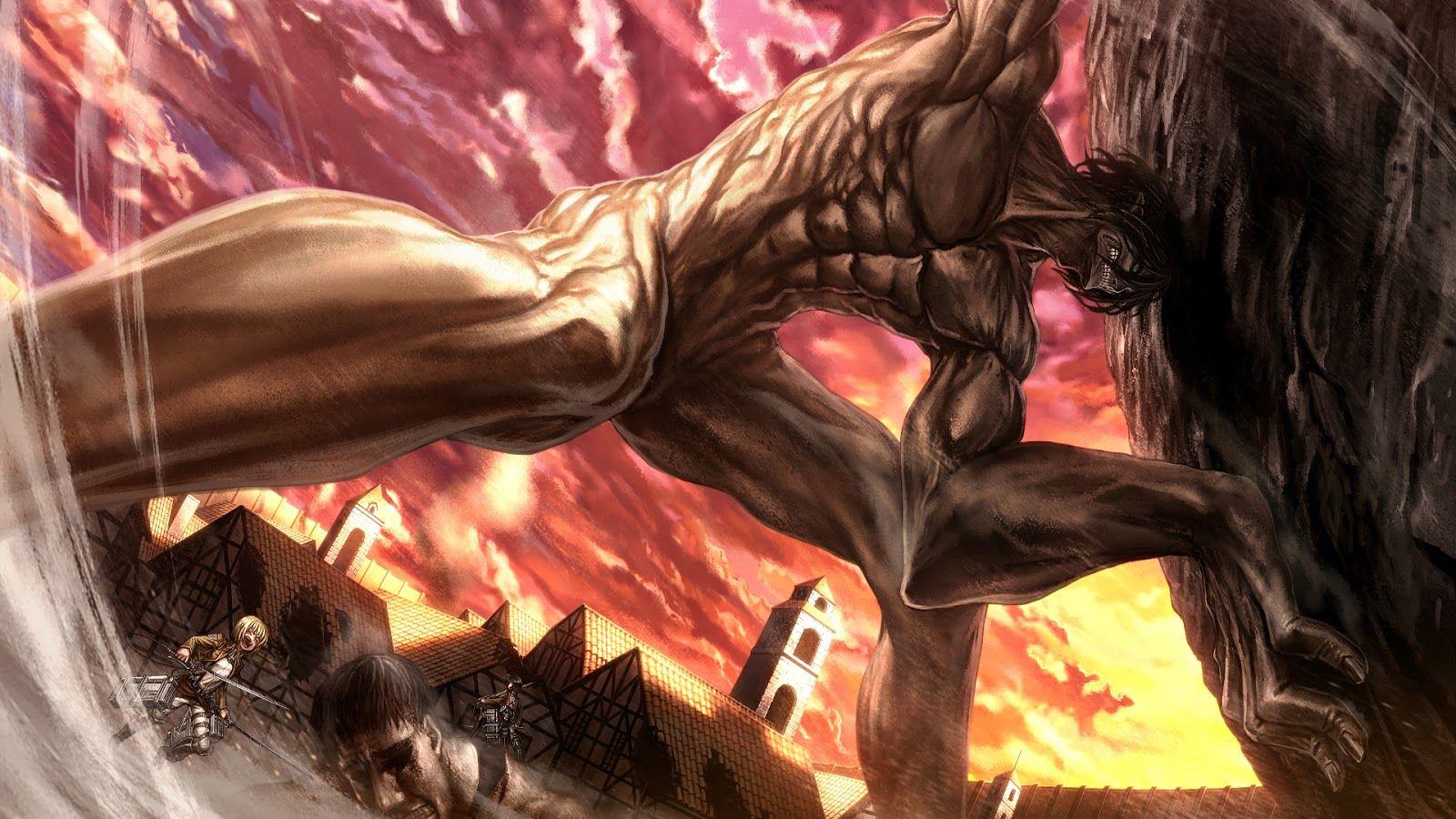 1600x900 Attack On Titan Wallpaper 4k .