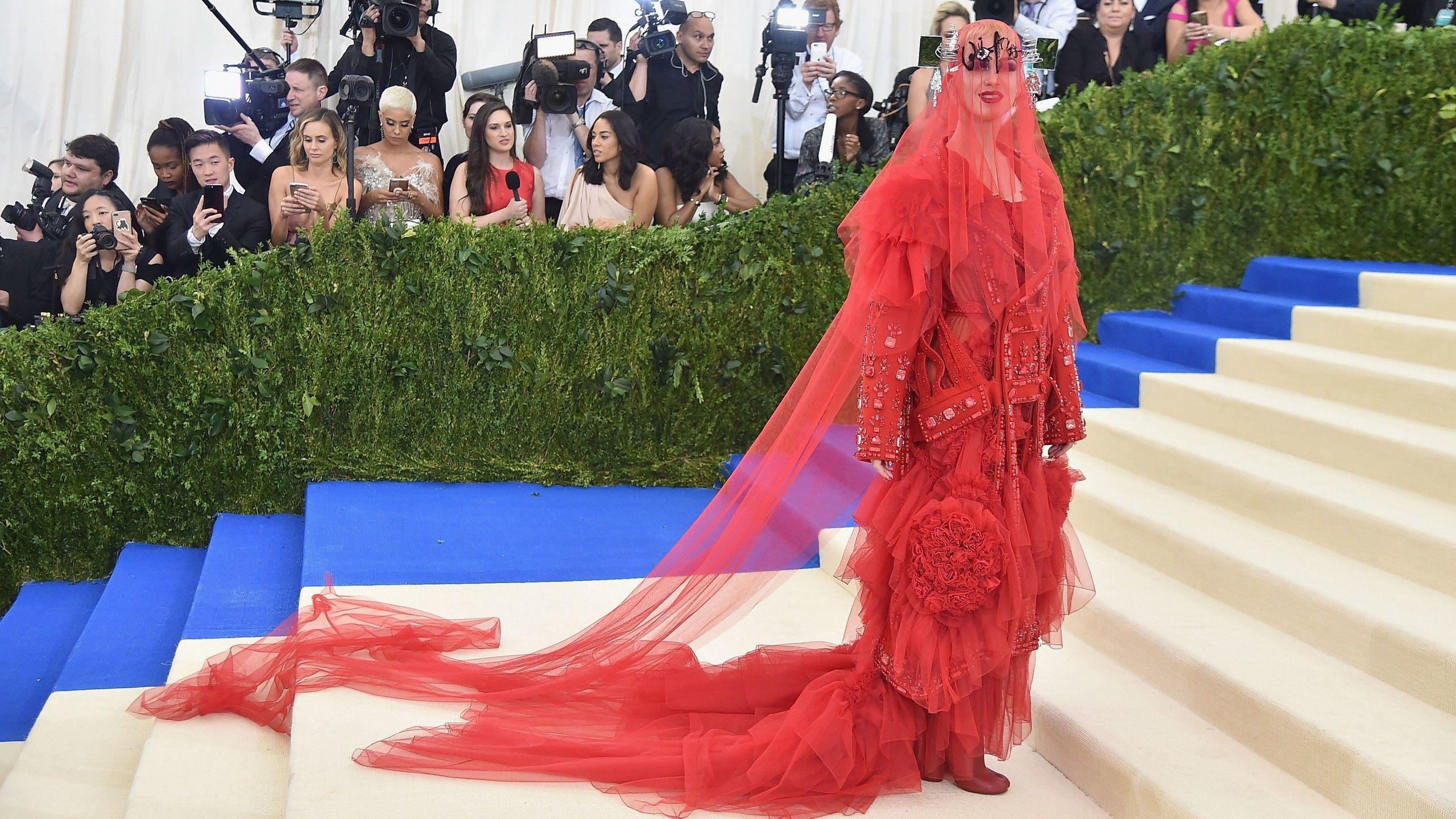 2560x1440 Wallpaper Katy Perry, Met Gala 2017 .