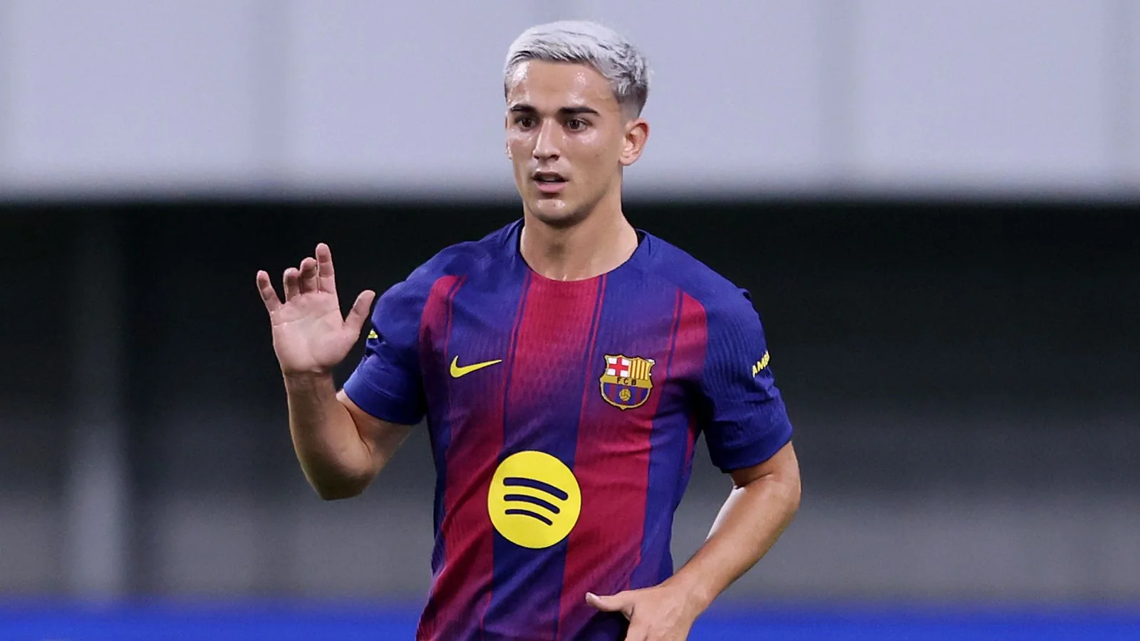 1600x900 Gavi Returns To Barcelona Training After A Five Month Break