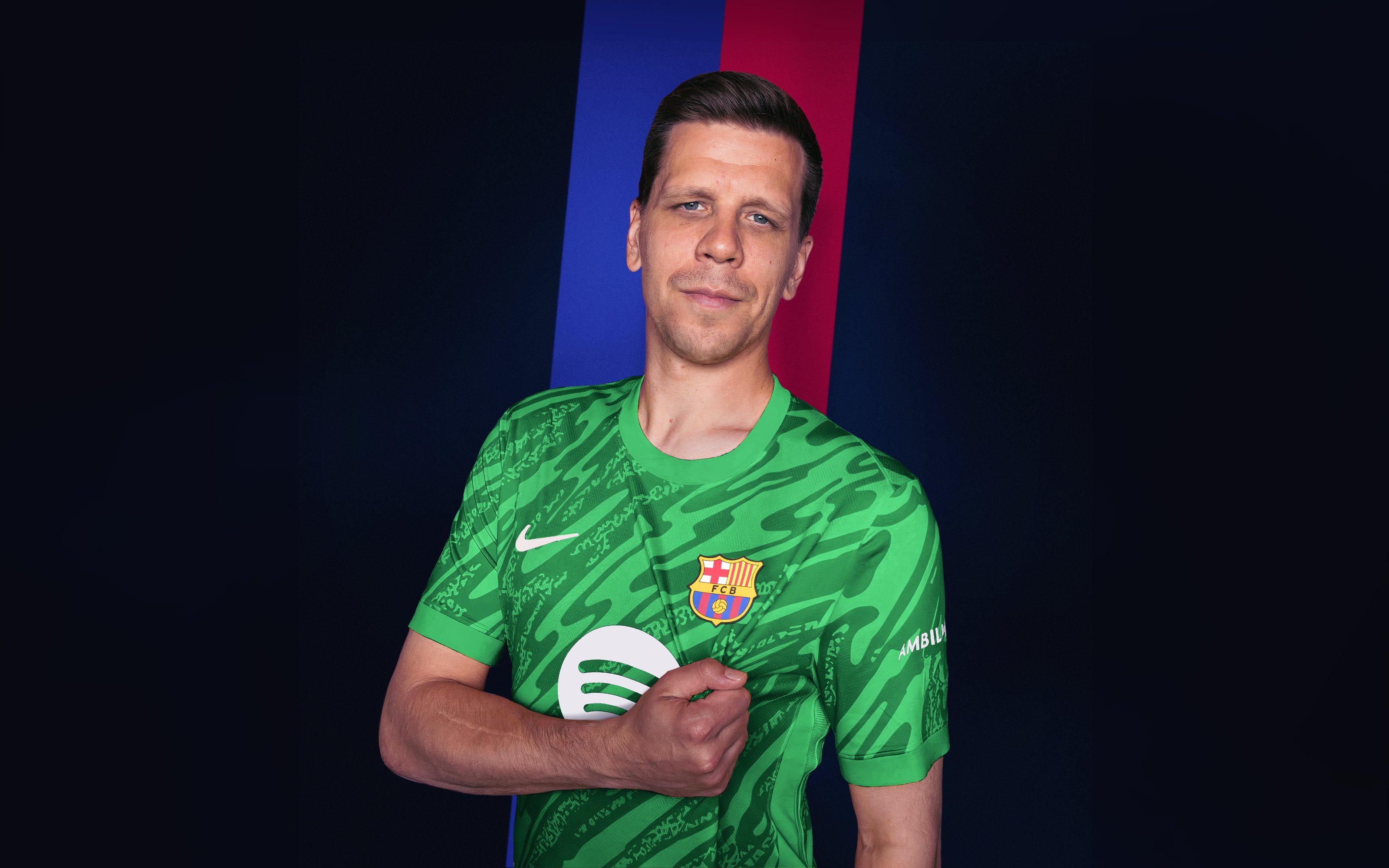 3200x2000 FC Barcelona sign Wojciech Szczęsny