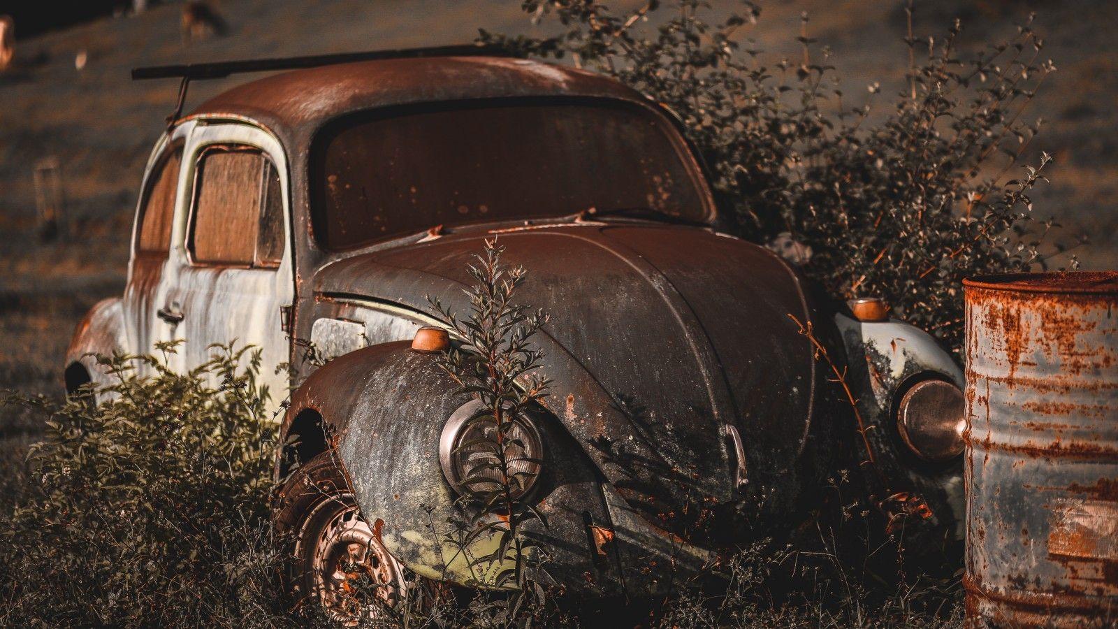 1600x900 Download 1600x900 Vintage Abandoned Car .