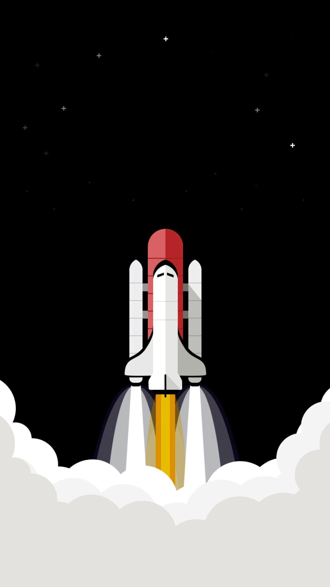 1152x2048 Abstract Rocket Background Photo. HD .
