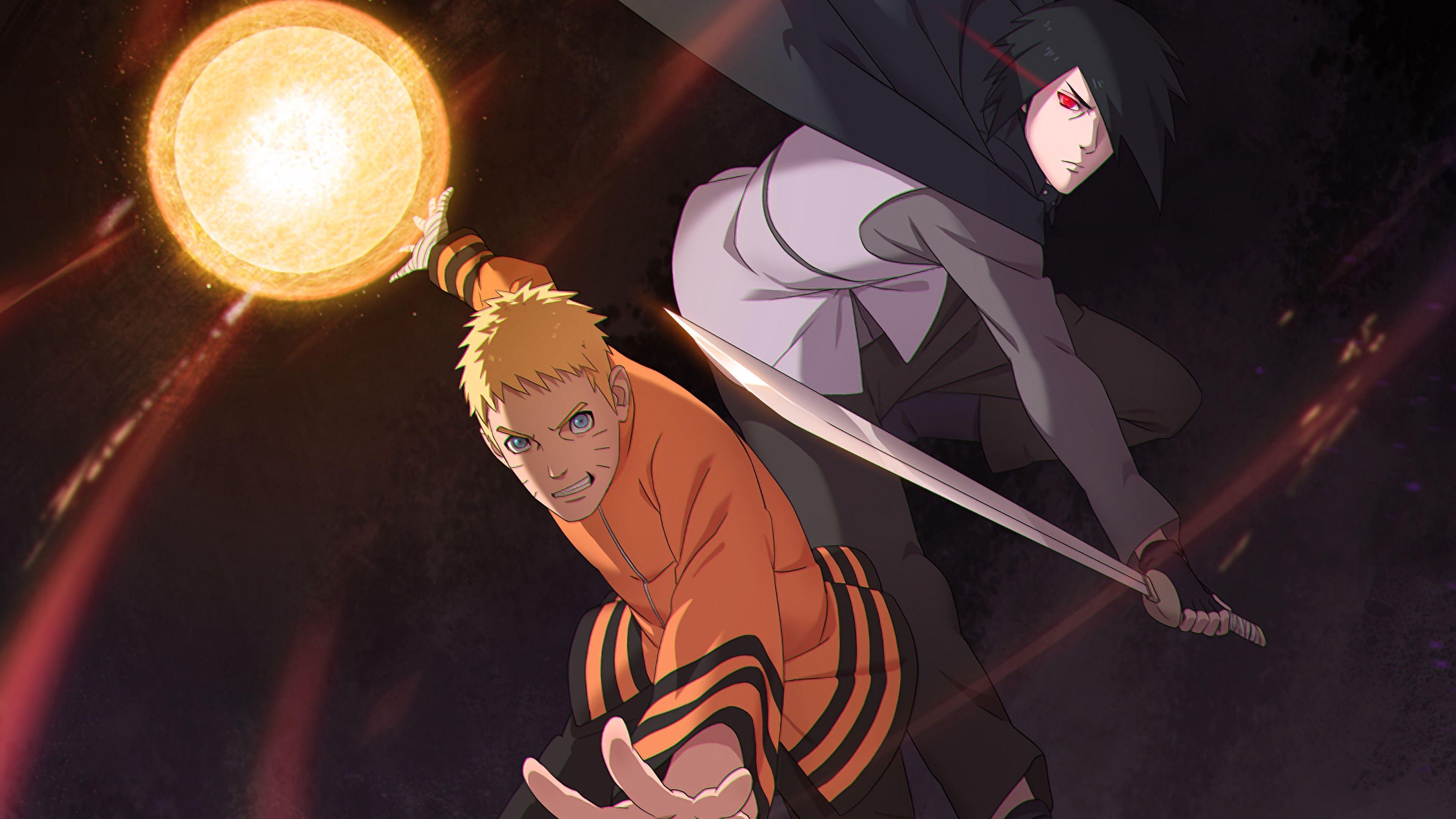 3840x2160 Naruto Sasuke Wallpaper