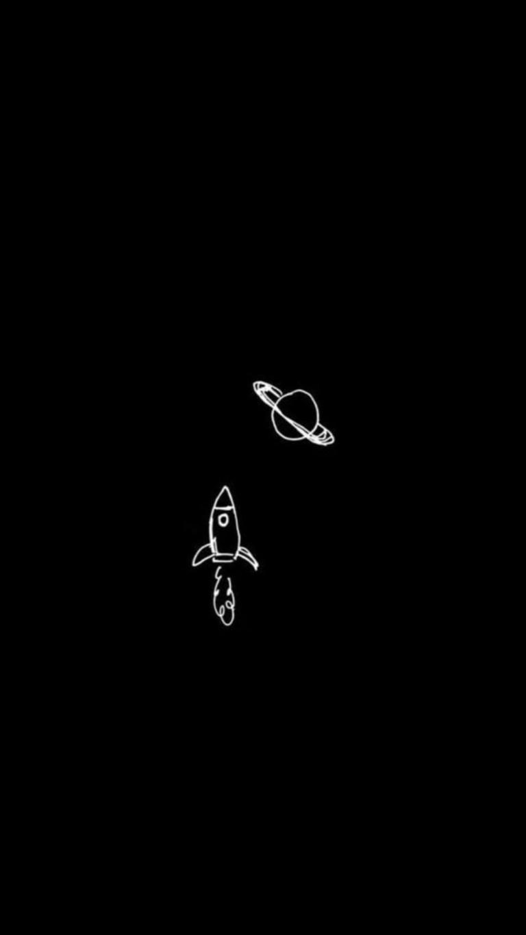 768x1365 Planet Rocket Dark AMOLED Battery .