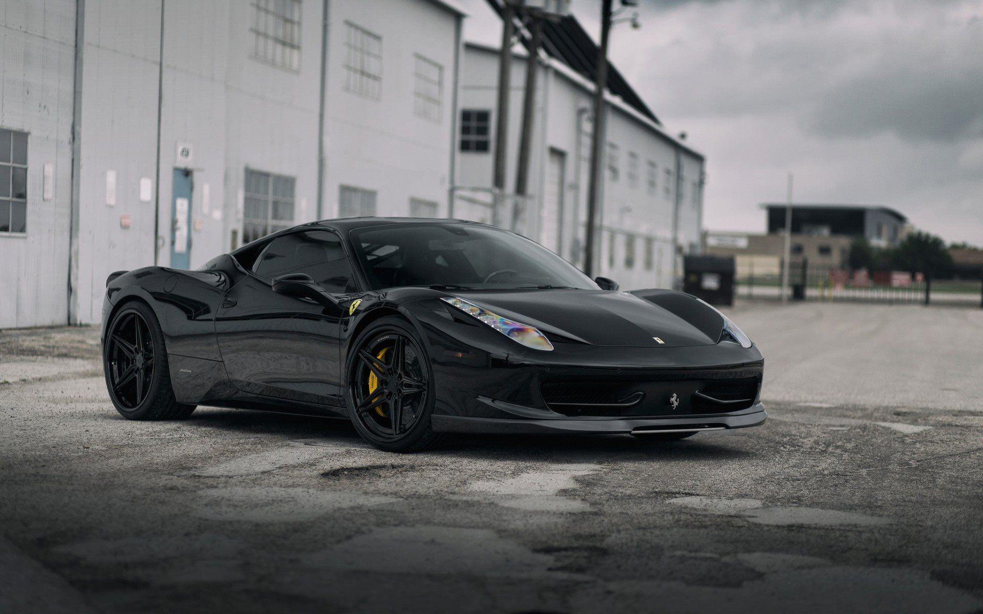 Black Ferrari 458 Wallpapers - Top Free Black Ferrari 458 Backgrounds ...