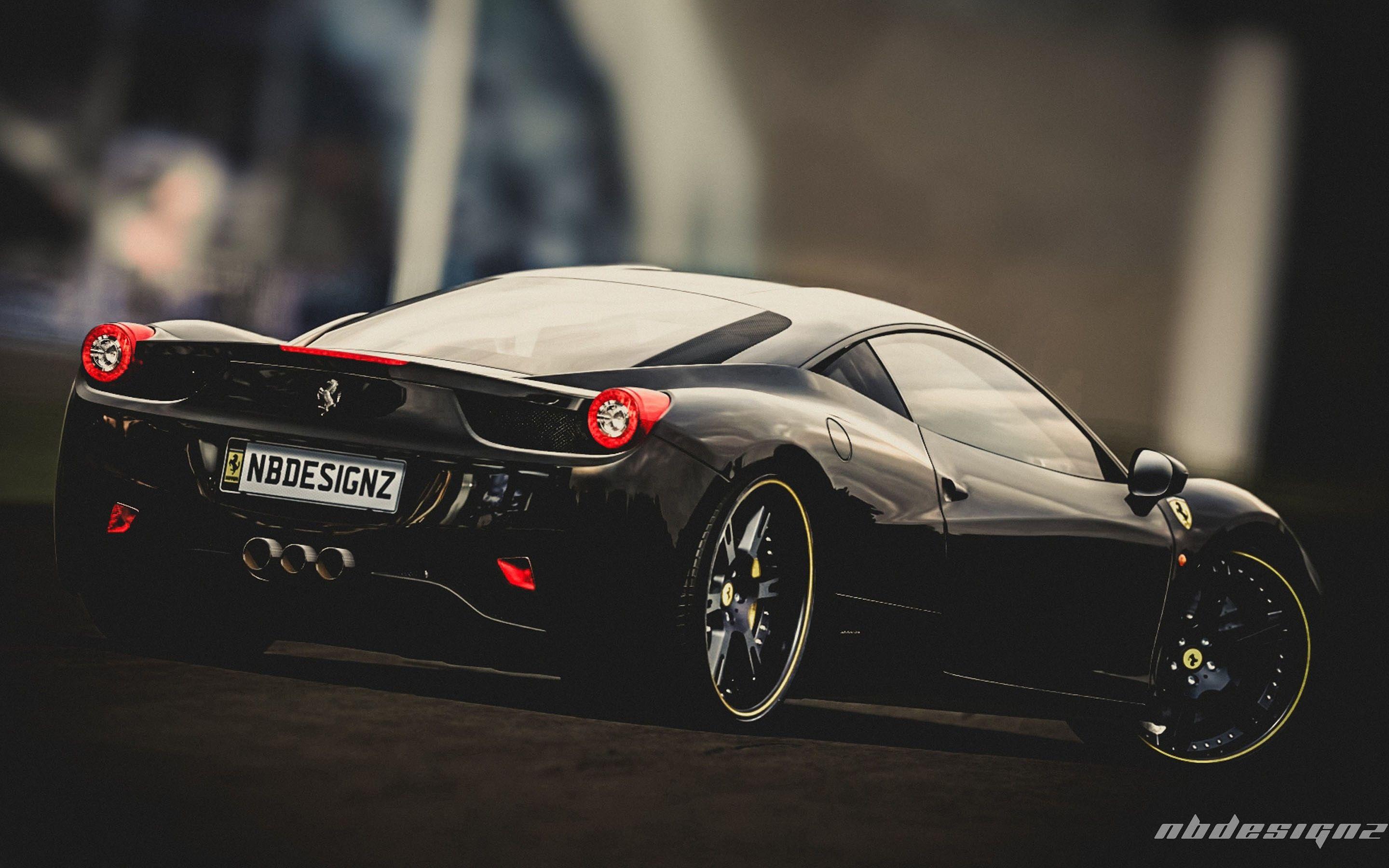Black Ferrari 458 Wallpapers - Top Free Black Ferrari 458 Backgrounds