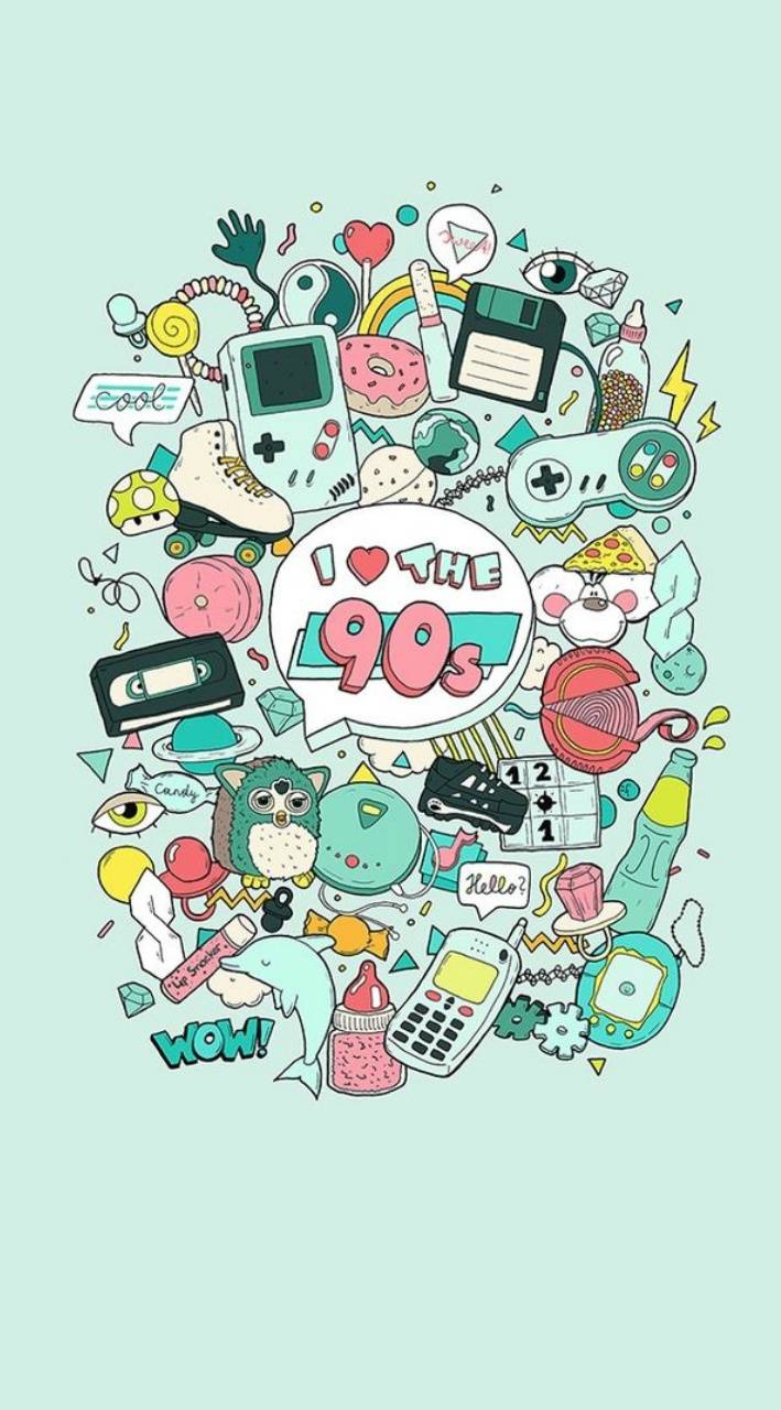 709x1280 90s Wallpaper Free HD Wallpaper