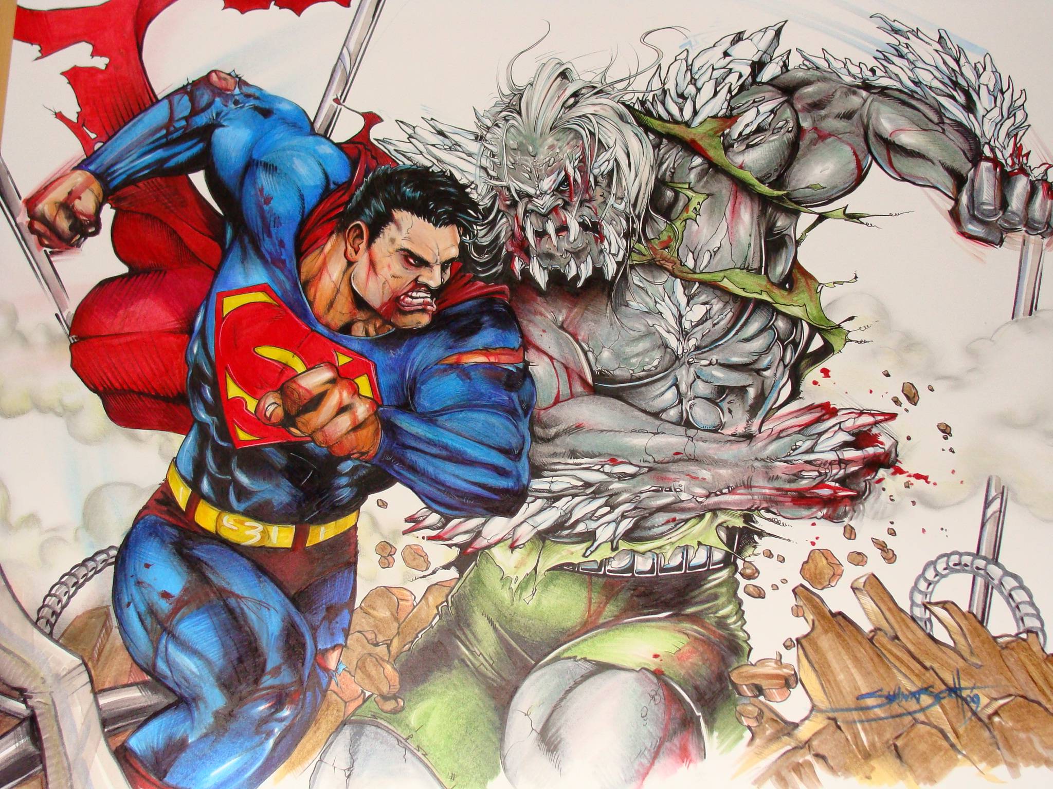 2048x1536 Superman Doomsday Wallpaper .