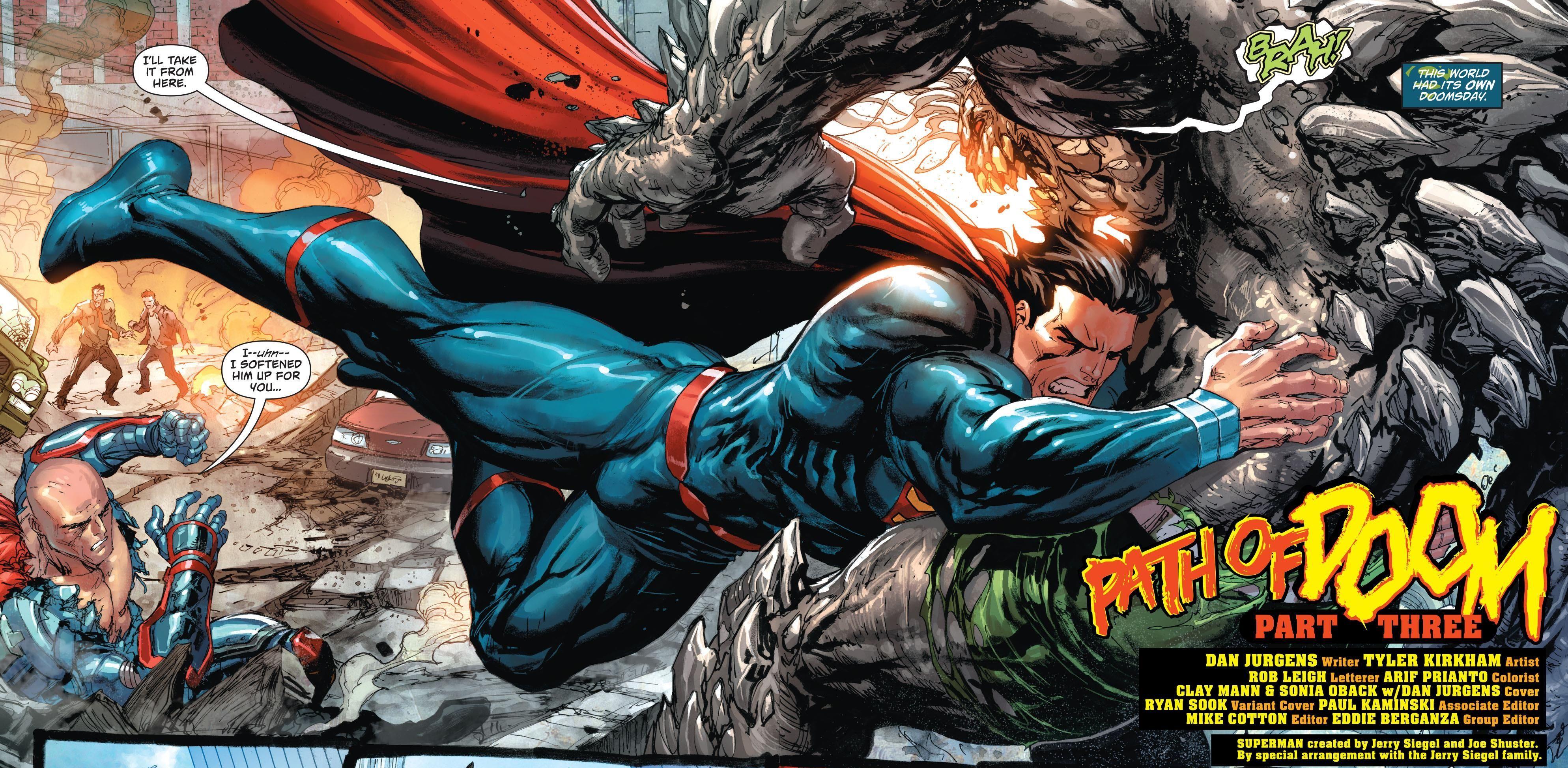 superman vs doomsday mcfarlane