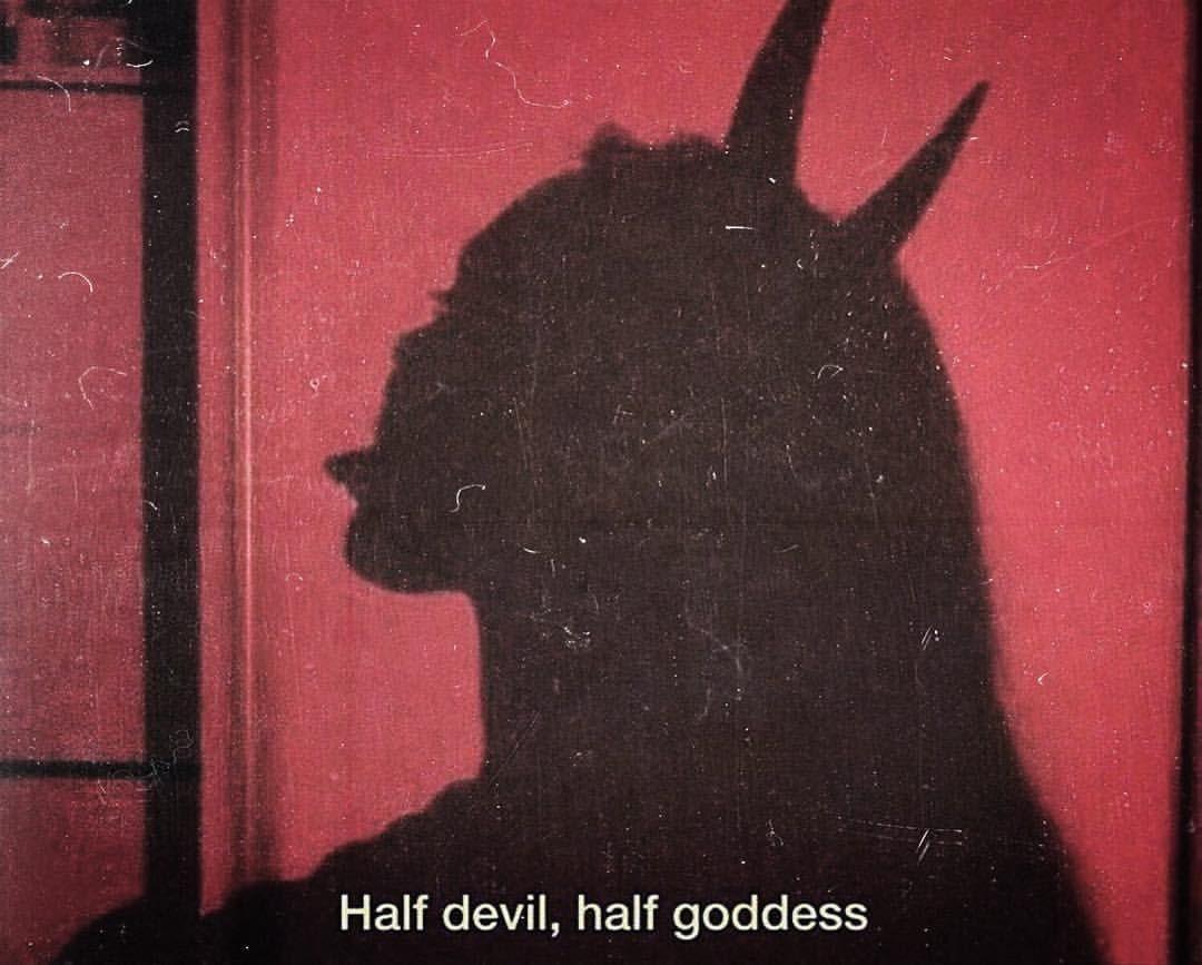 1080x867 Devil Aesthetic Wallpaper