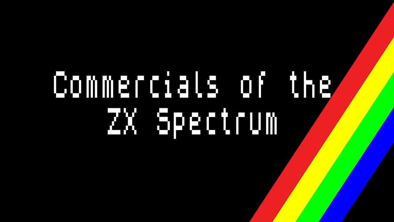 1280x720 ZX Spectrum Commercials Upscaled to HD and 60 fps