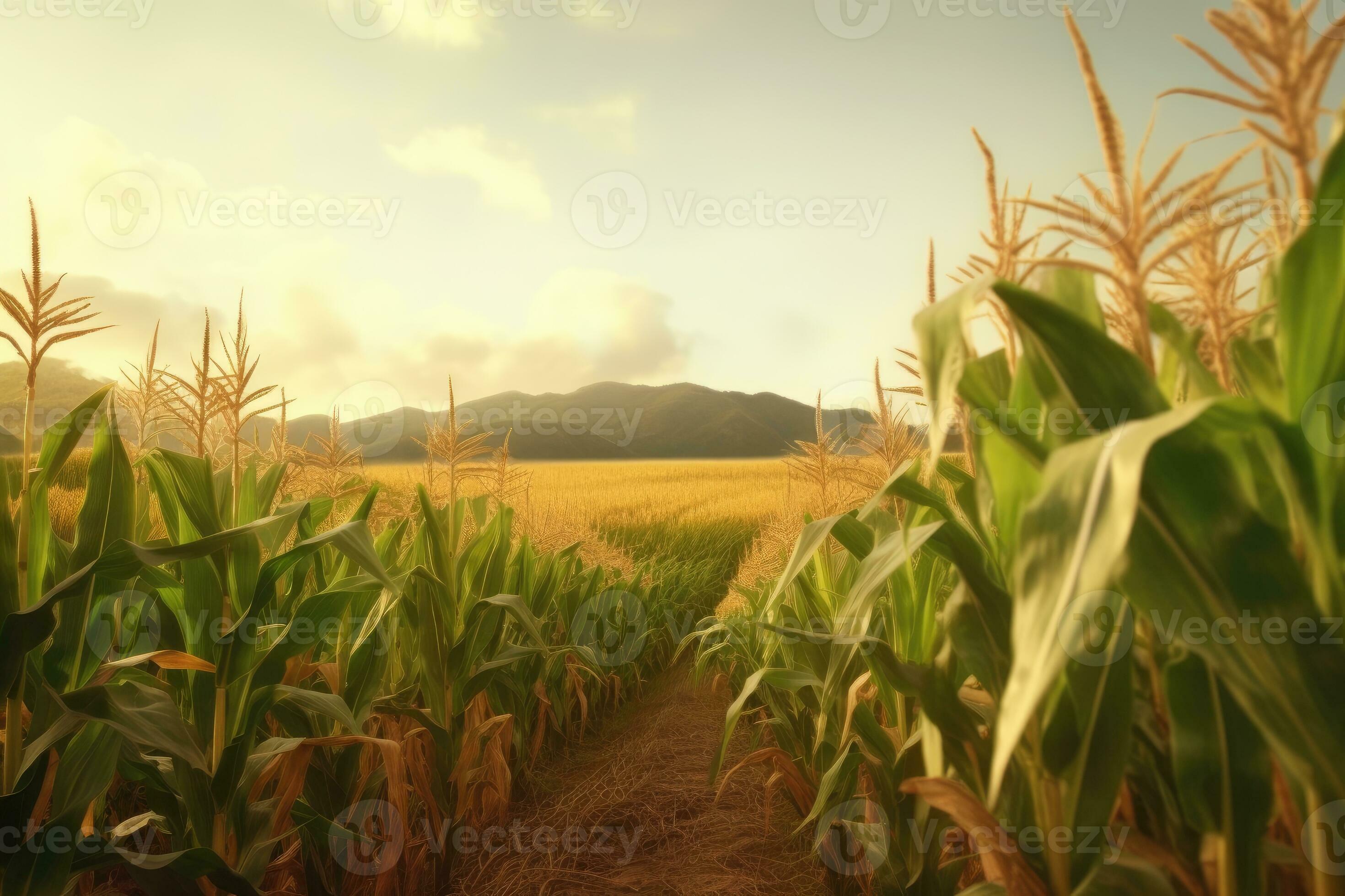 2940x1960 corn field sun rays peaceful landscape freedom scene beautiful nature wallpaper photo