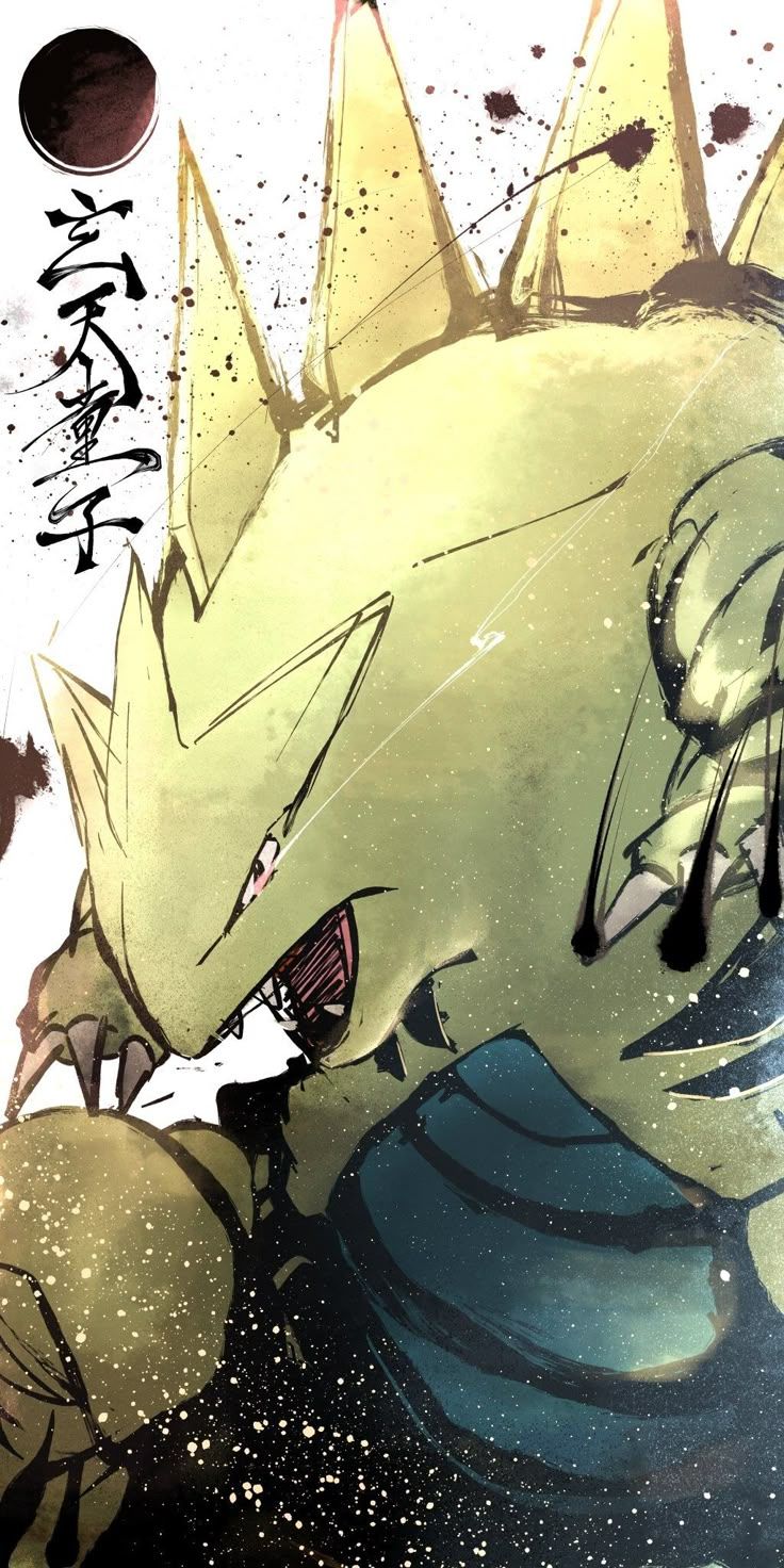736x1472 Tyranitar Cool Wallpaper for Mobile Phone
