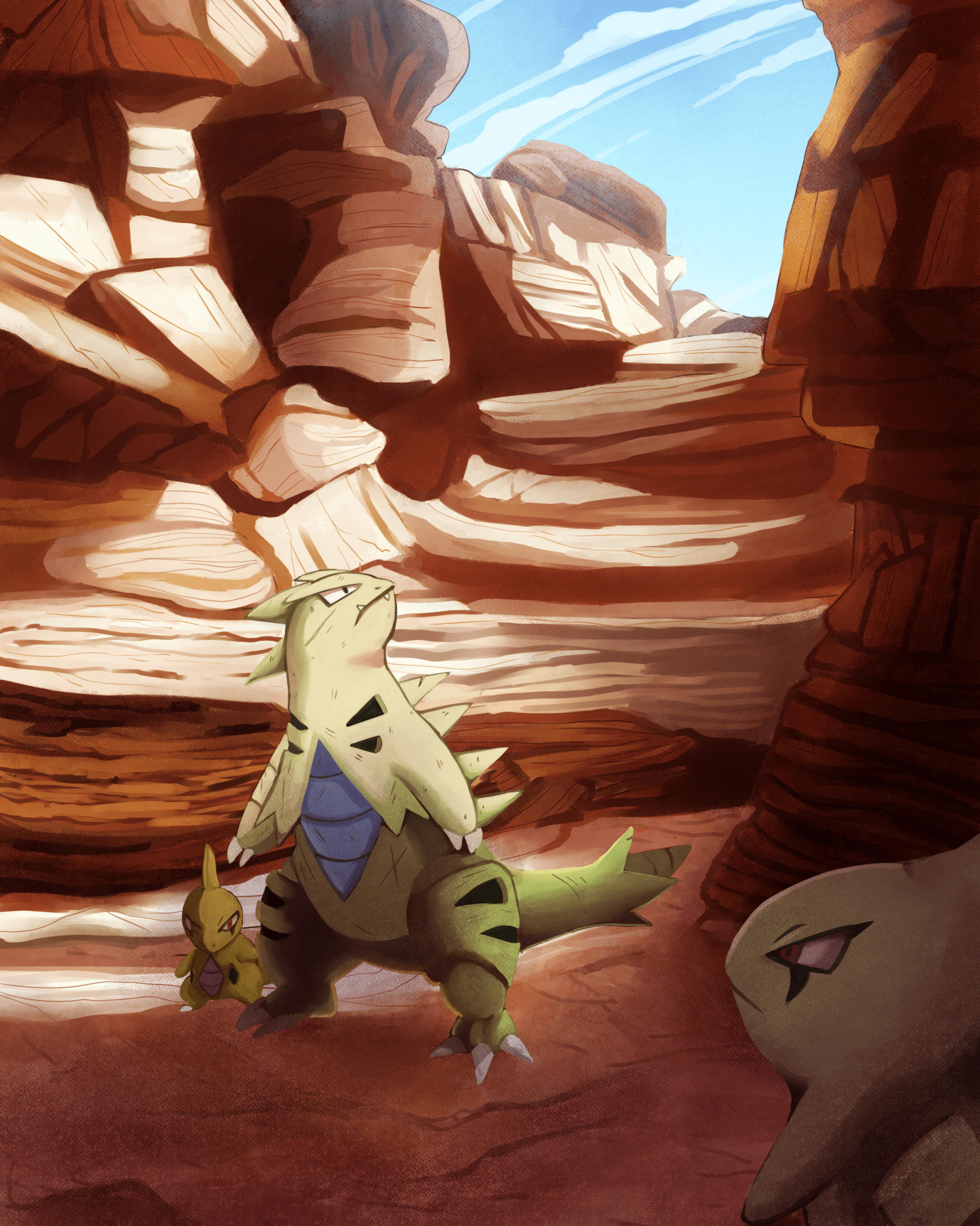 1998x2500 Larvitar's Community Day! [Was.a week ago]