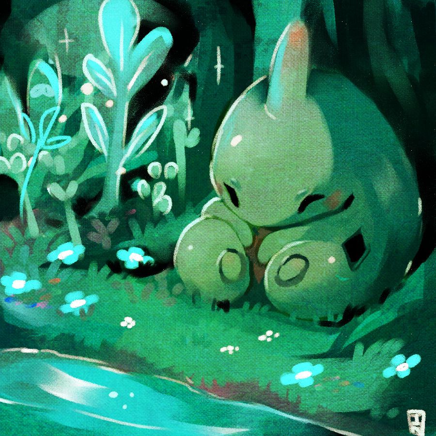 900x900 Larvitarémon by TeatimeRabbit Anime Image Board