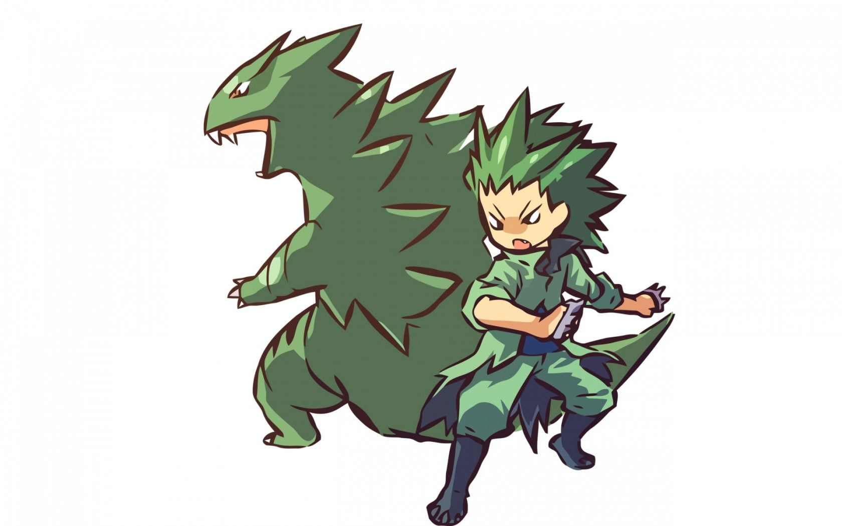 1680x1050 resolution. Larvitar evolutions from Pokemon, Pokémon, Tyranitar, Larvitar, Pokemon Second Generation HD wallpaper
