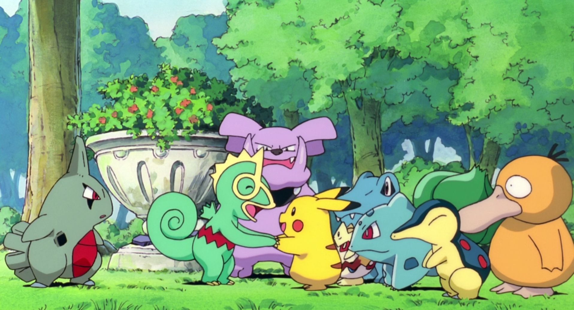 1916x1036 Larvitar (Pokémon) Phone Wallpaper: Free 4K & HD Downloads