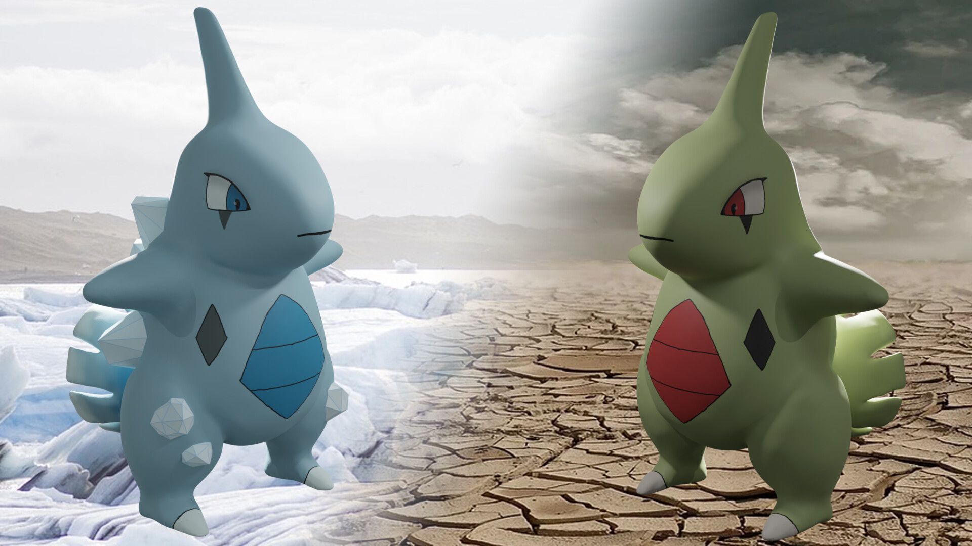 1920x1080 Alolan Larvitar Concept Art