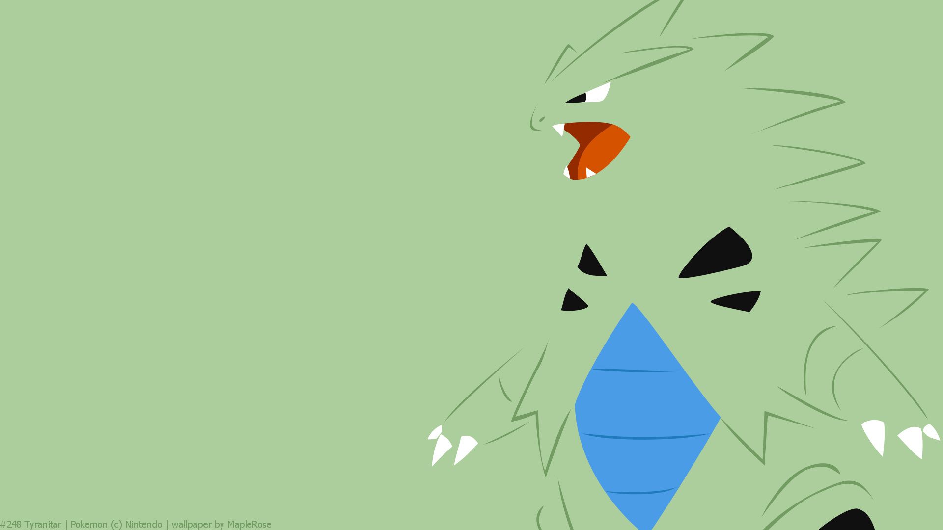 1920x1080 Tyranitar. PokéWalls