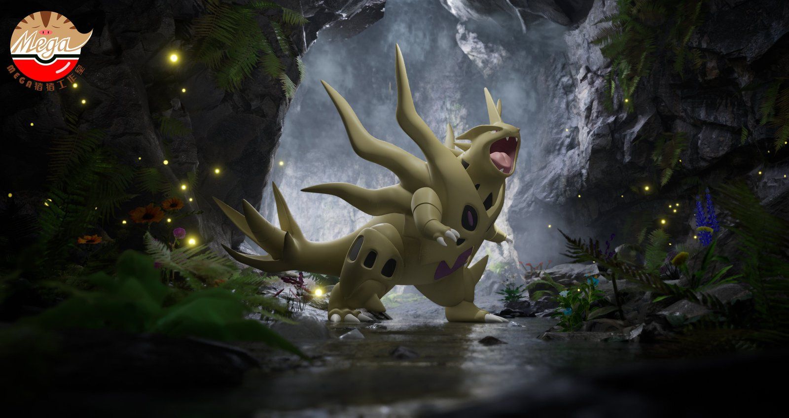 1600x848 PREORDER] 1 20 Scale World Figure [MEGAZZ] & Pupitar & Tyranitar & Mega TyranitarÉ GALERIE
