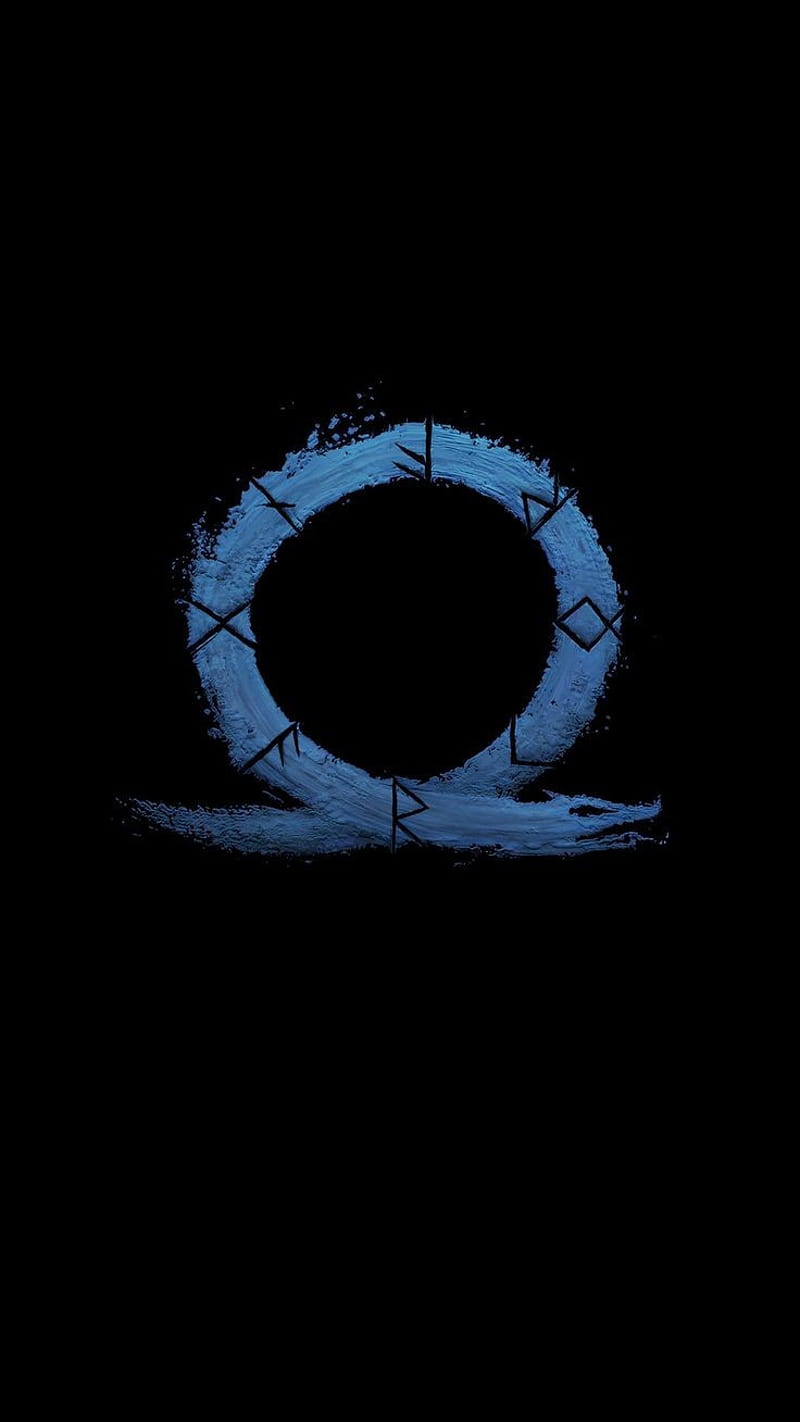 800x1422 God of War, black, HD phone wallpaper