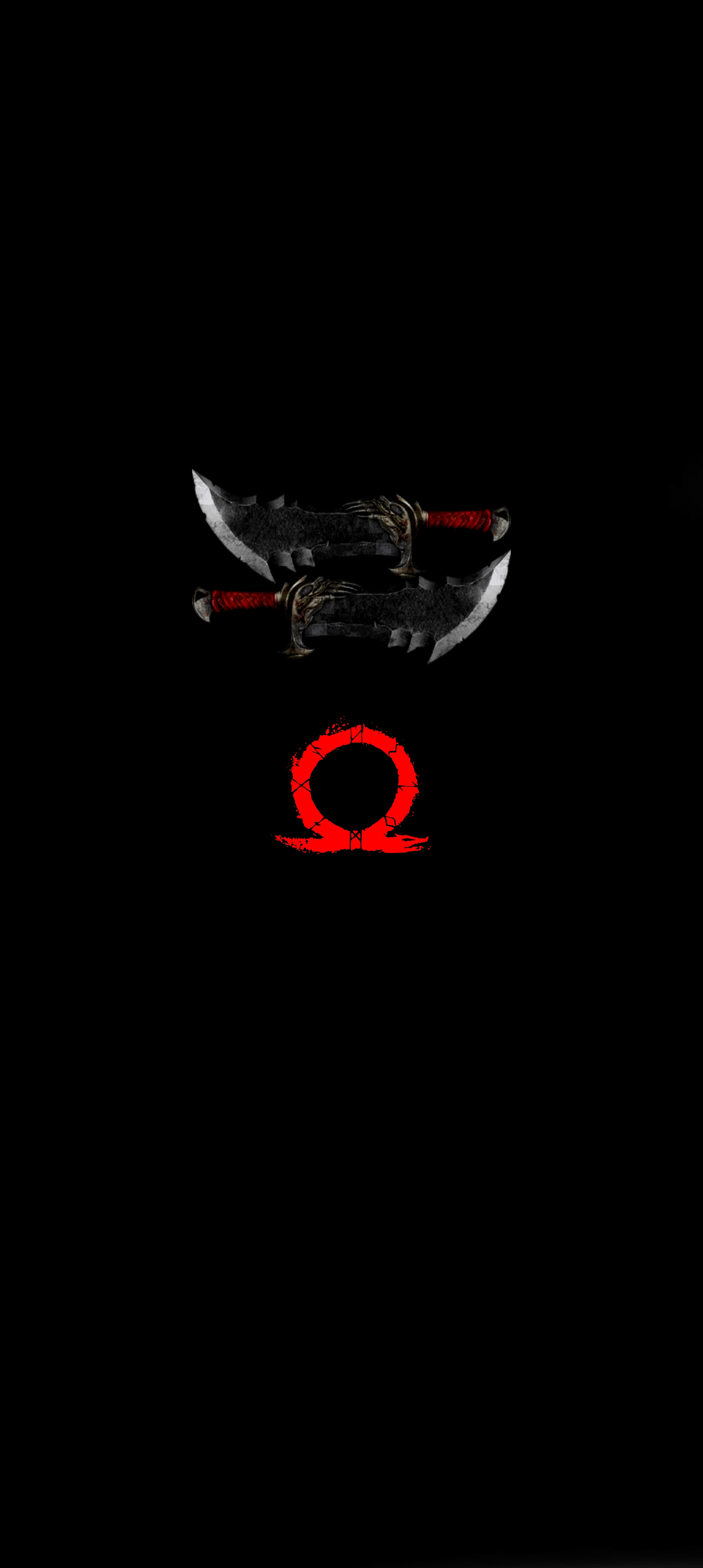 1080x2408 created some gow themed wallpaper for phone