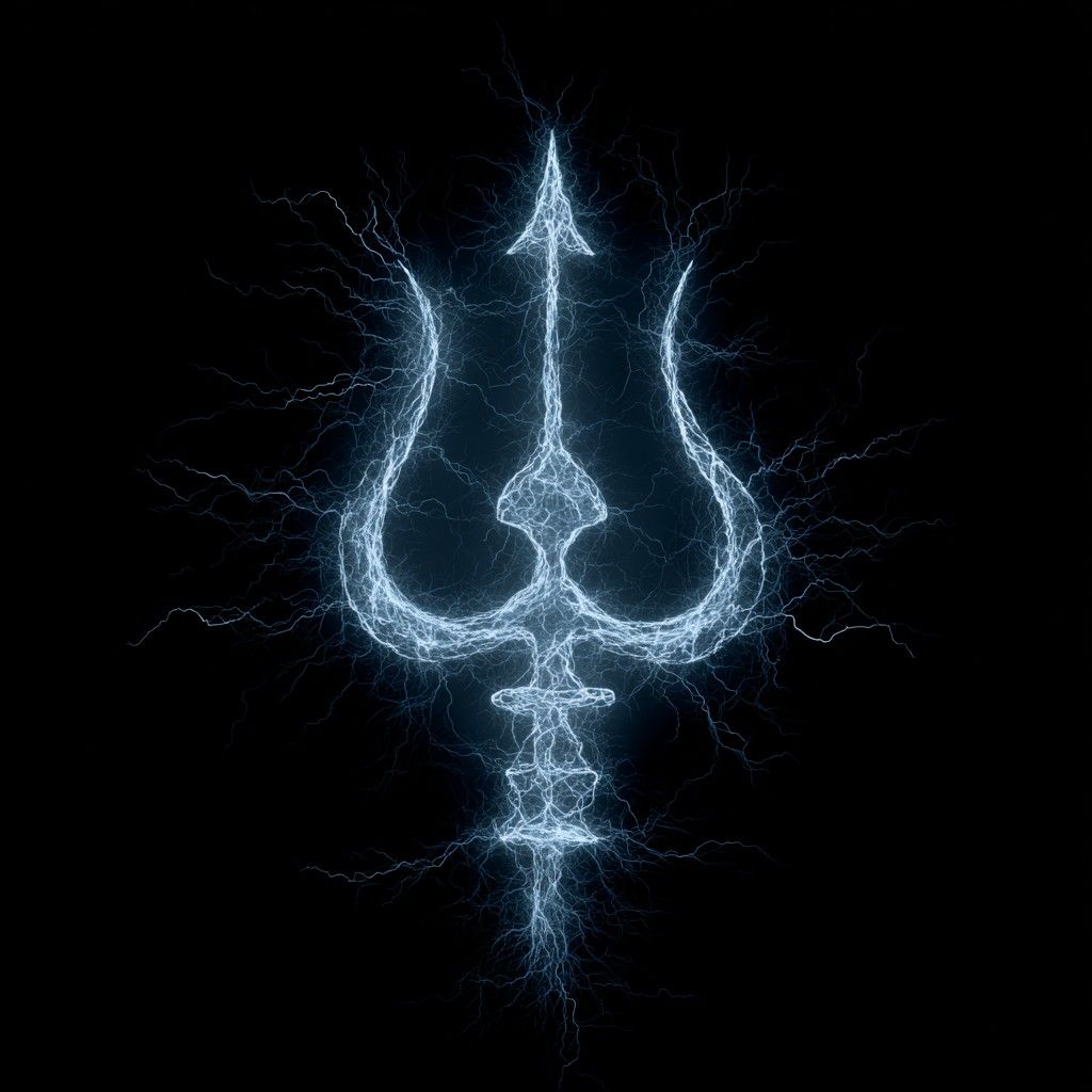 1024x1024 trishul & damru wallpaper Free Download