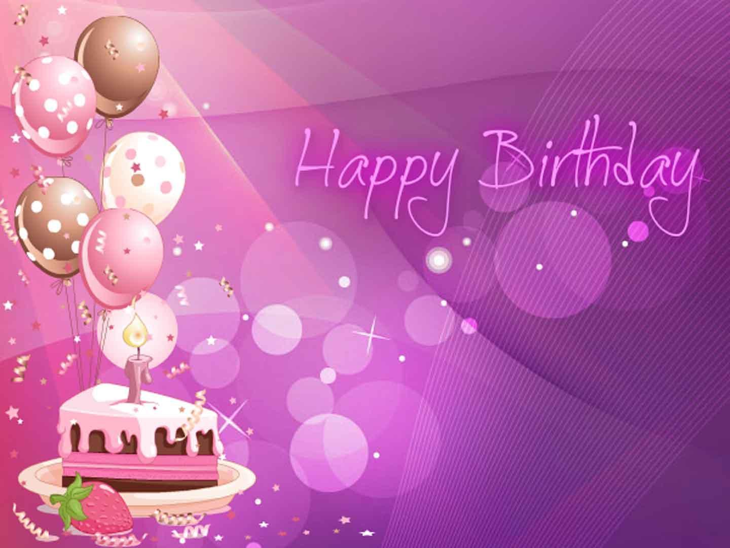 happy birthday purple butterfly