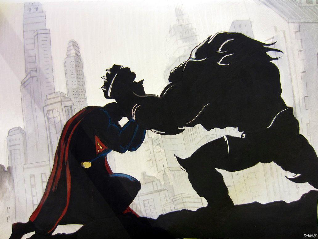 1032x774 Superman Vs Doomsday Wallpaper .