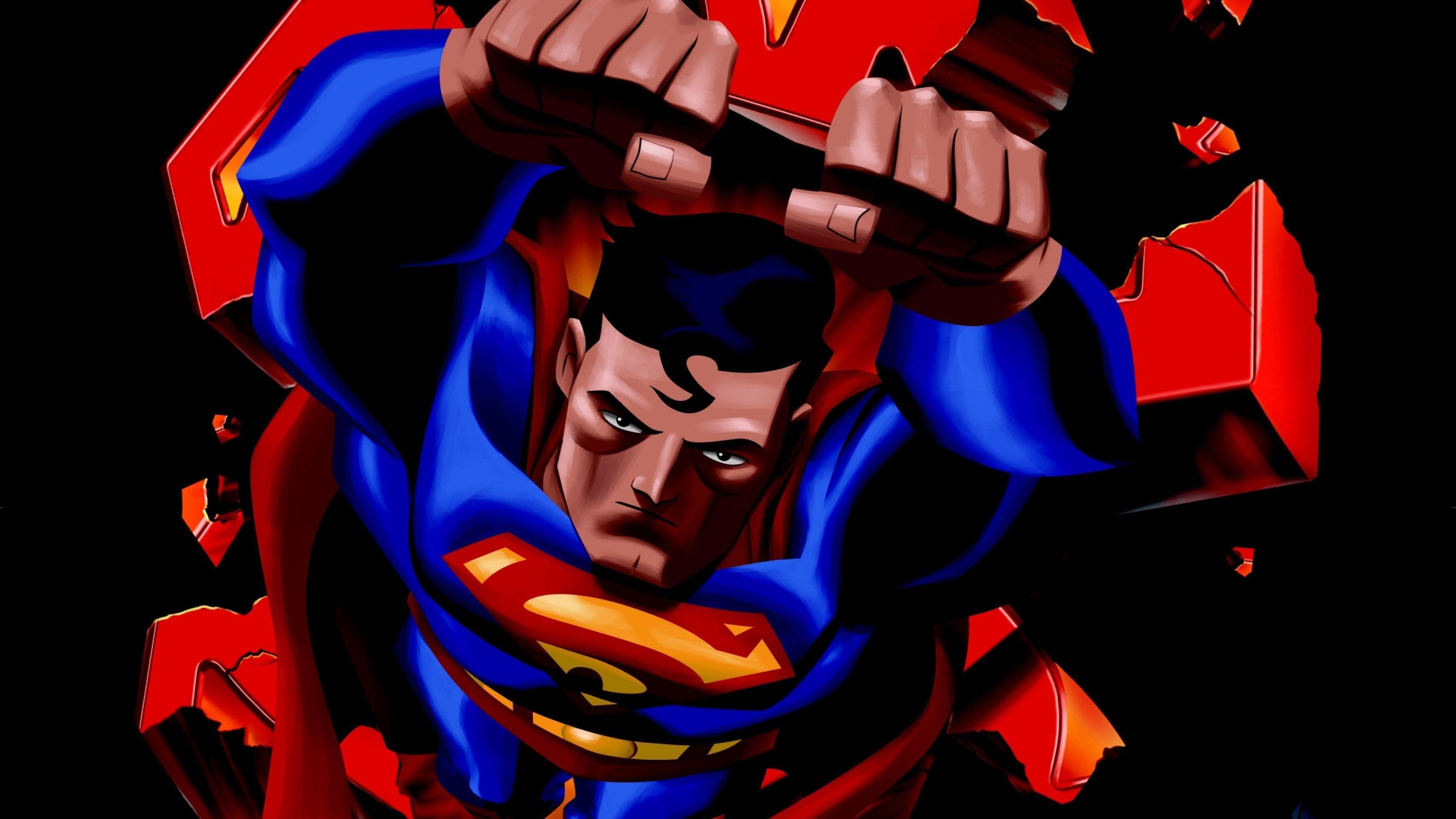 3413x1920 Superman Doomsday Movie, HD Movies, 4k .