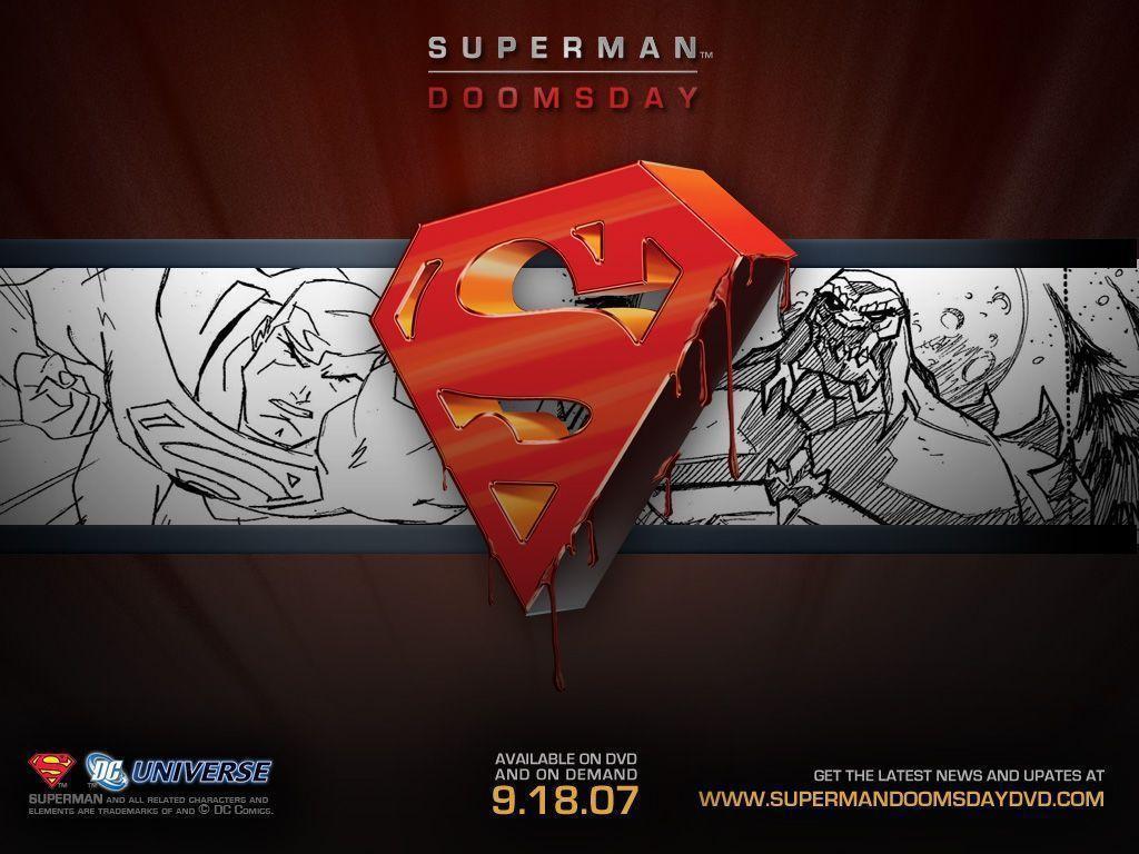 1024x768 Superman Doomsday Wallpaper .