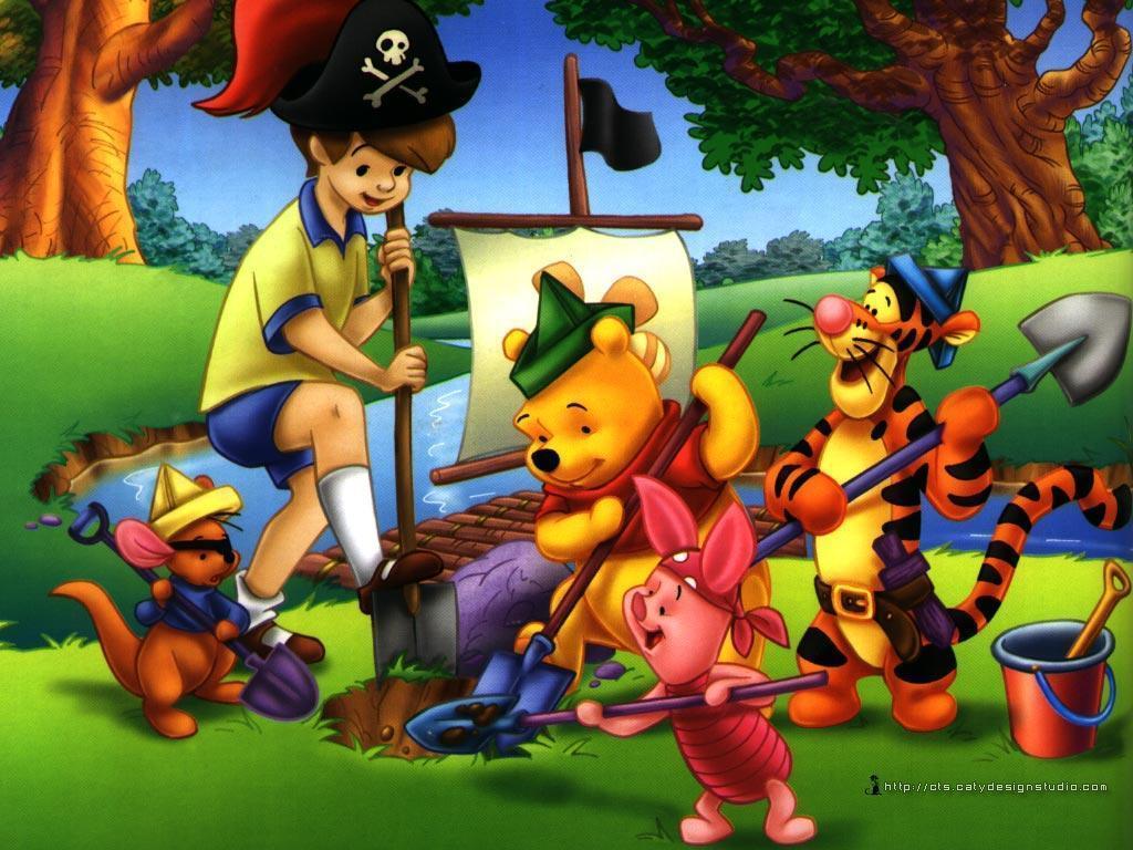 1024x768 Free download Disney Cartoon wallpaper .