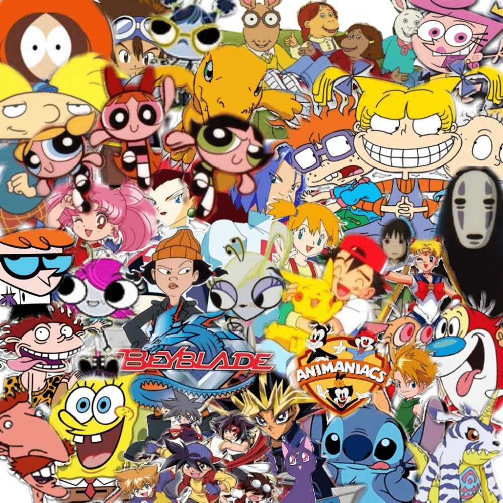 1000x1000 Cartoon Network Collage Wallpaper Page .line.