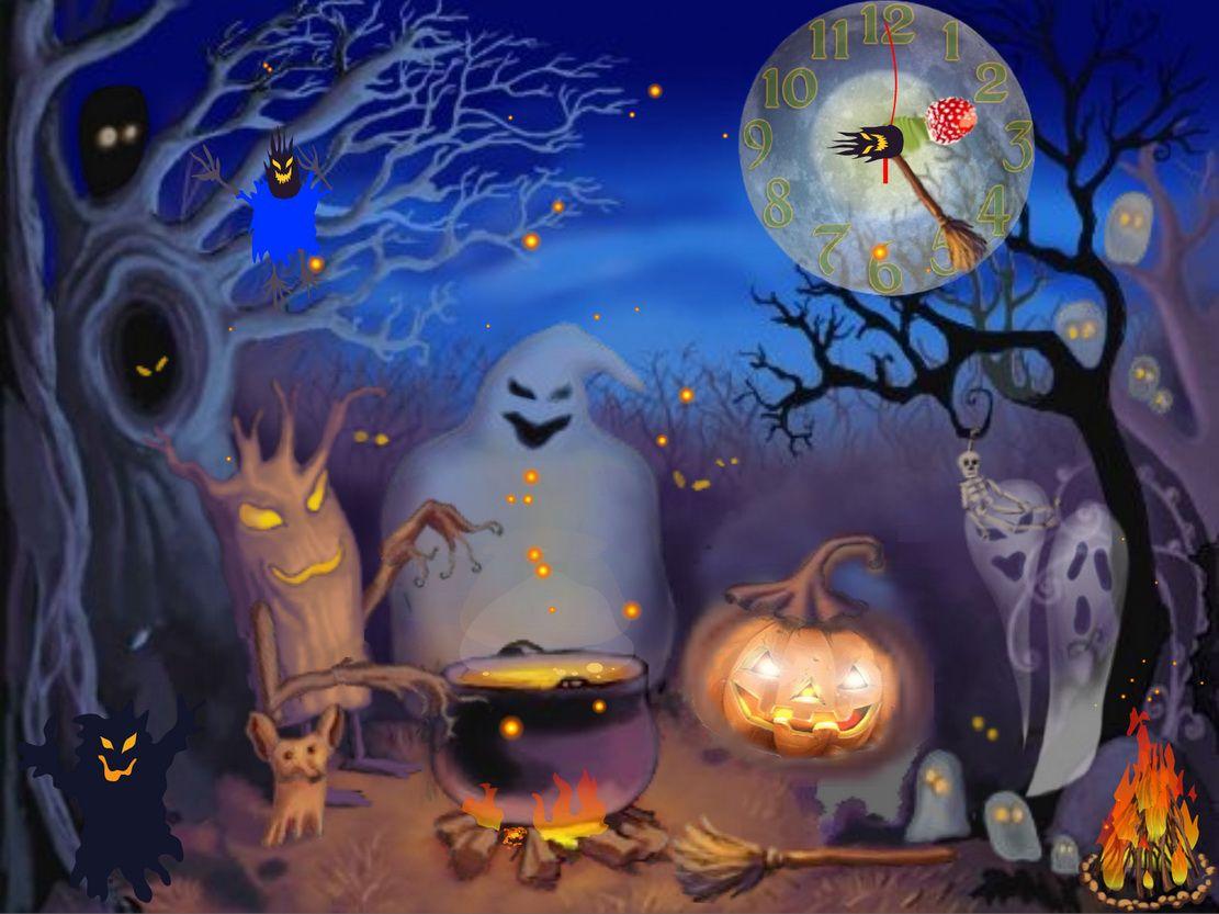 1111x833 Halloween Animated with Sound .