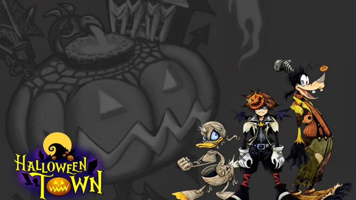 1366x768 Beauty Walpaper: Cartoon Halloween .be Wallpaper.