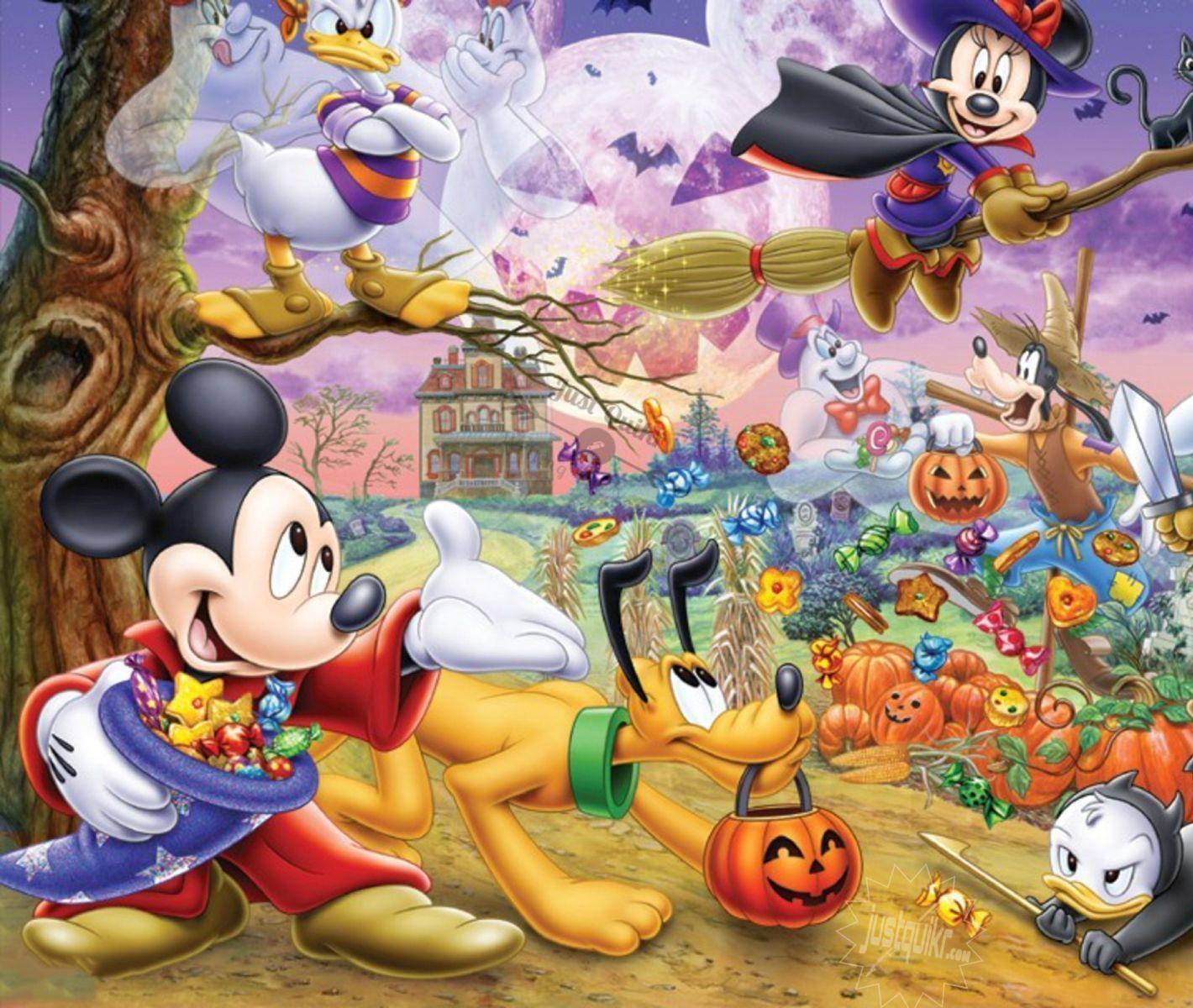 Halloween Cartoon HD Wallpapers - Top Free Halloween Cartoon HD Backgrounds - WallpaperAccess