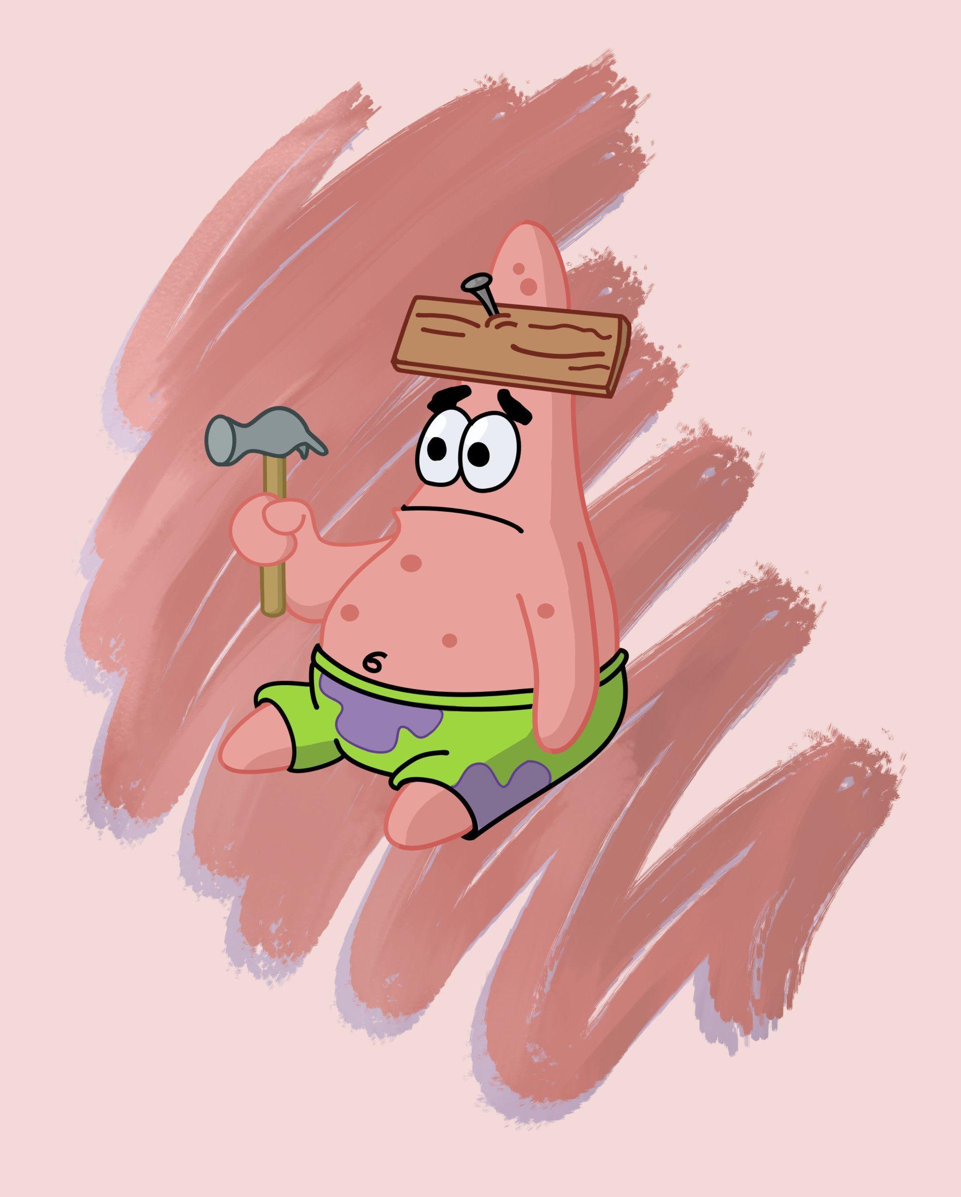 1920x2392 Patrick Star Illustration .com