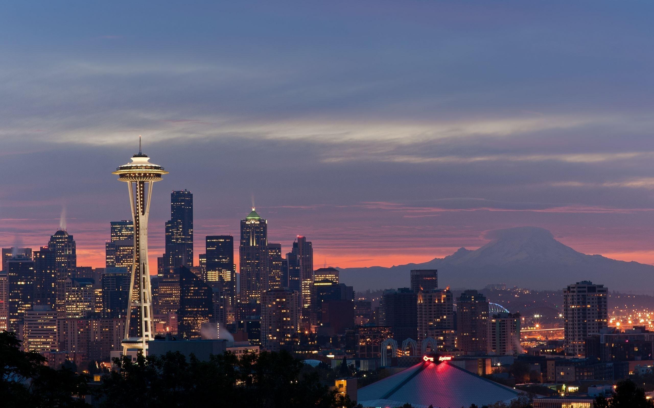 2560x1600 Sunrise, Seattle, Washington .com