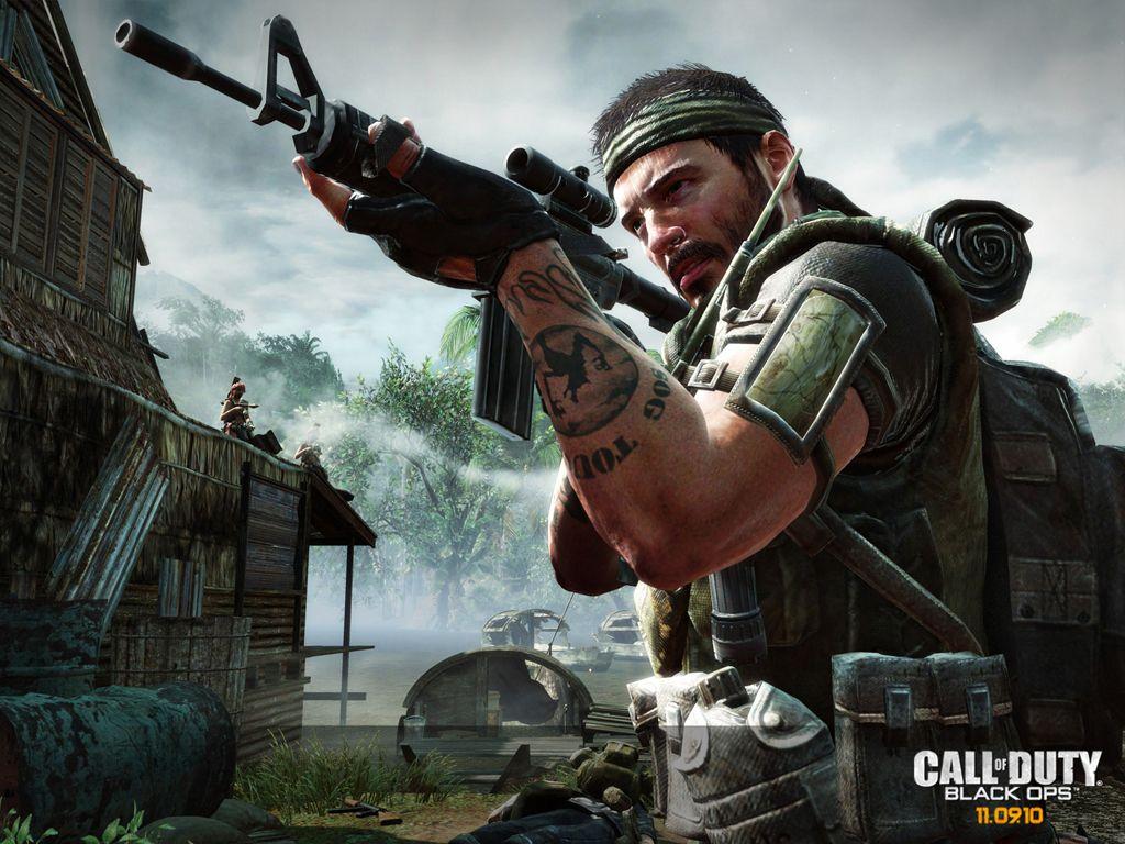 1024x768 Call of Duty: Black OPS wallpaper .