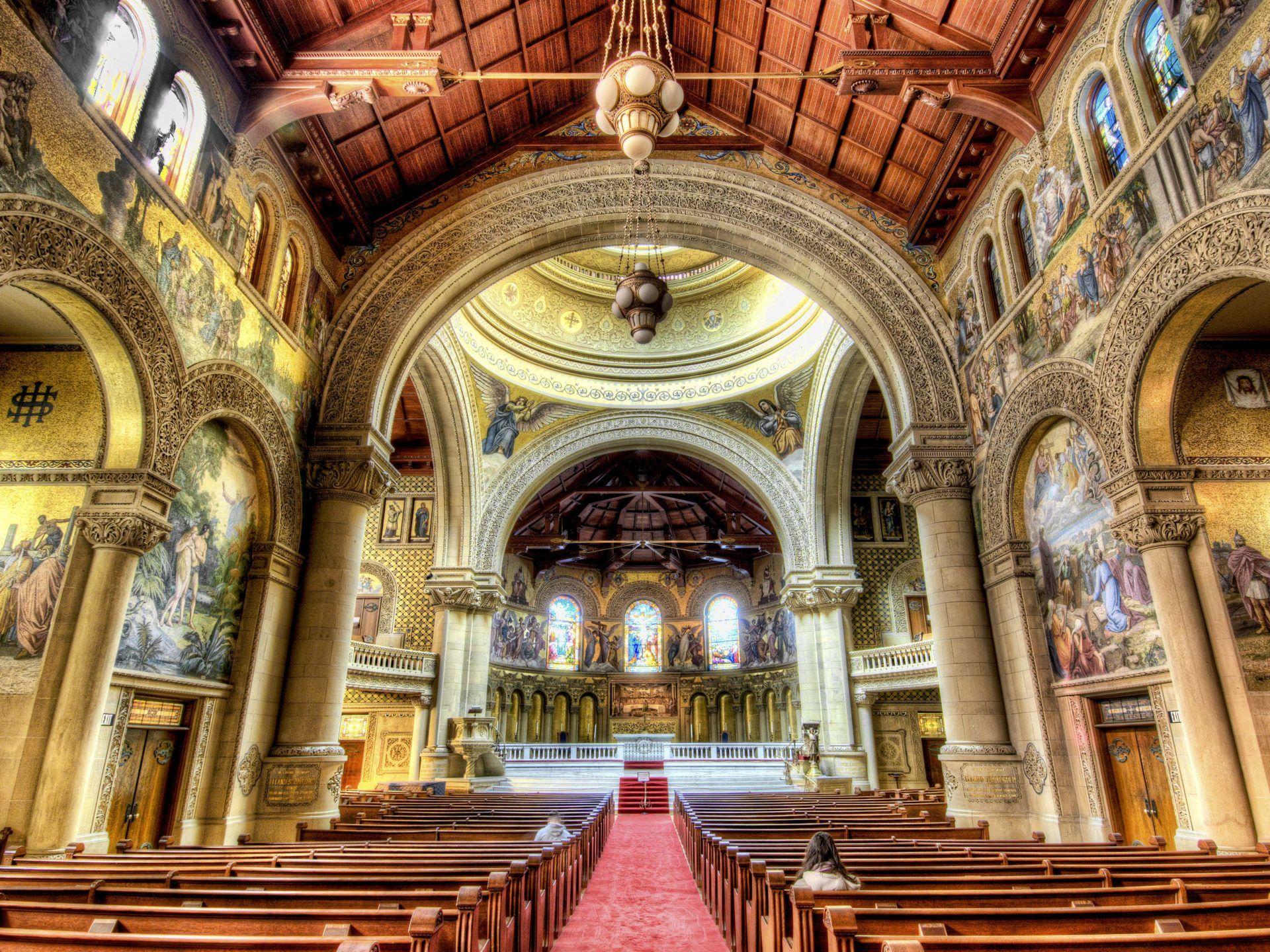 1920x1440 Stanford Memorial Church In Stanford California United States Ultra HD Wallpaper For Desktop And Mobile 5200x3250 :