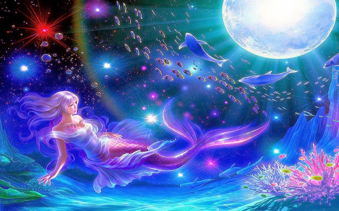 1280x800 Mermaid Desktop Background on .