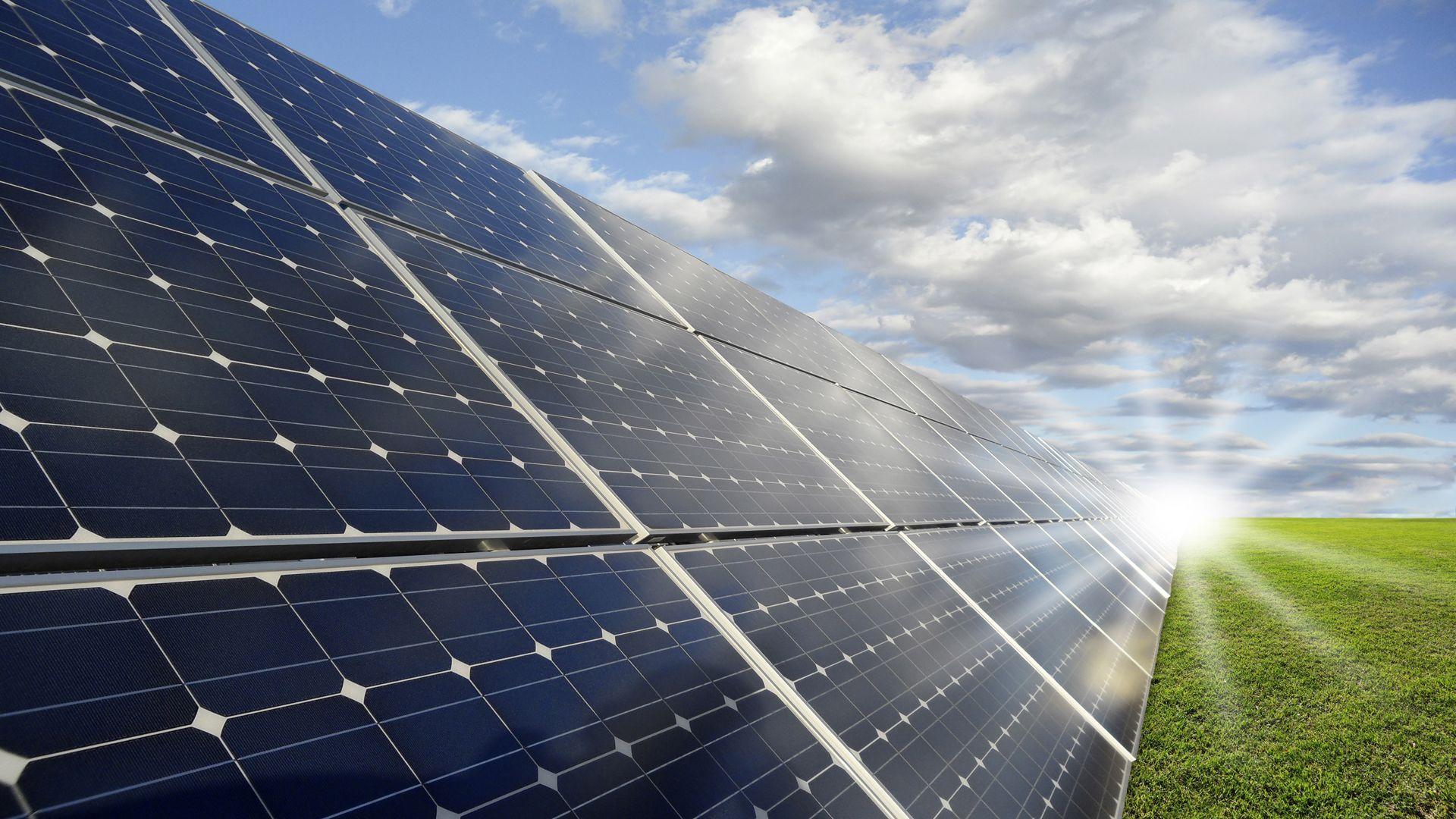 1920x1080 Solar Farm Wallpaper Solar Farm .