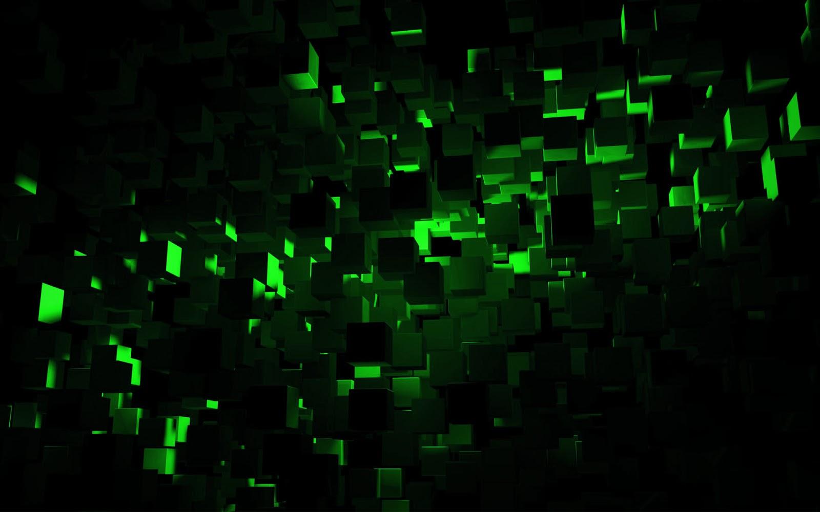 1600x1000 Black And Green Theme