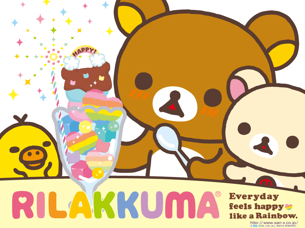 1024x768 SparklesNGlitter: Cute Rilakkuma Wallpaper!
