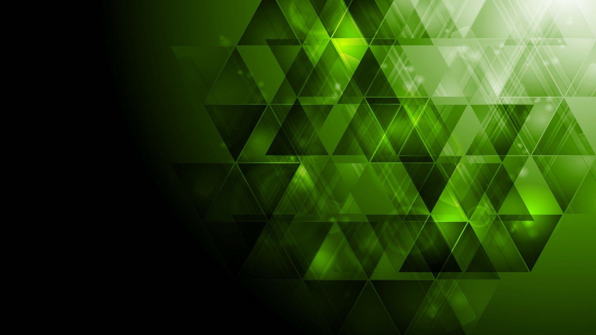 1920x1080 Black And Green Wallpaper