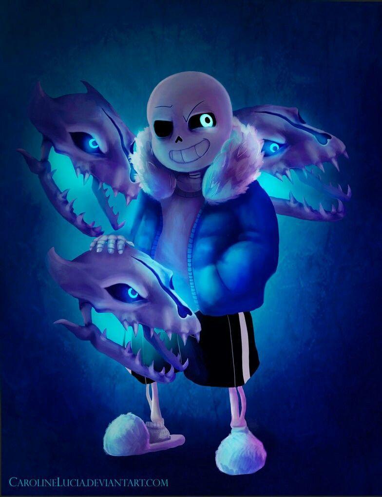 784x1020 Sans Gaster Blaster Wallpaper HD!!.com