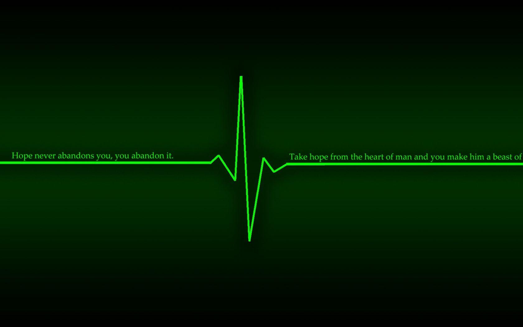 1680x1050 Free download Green Dark Wallpaper .